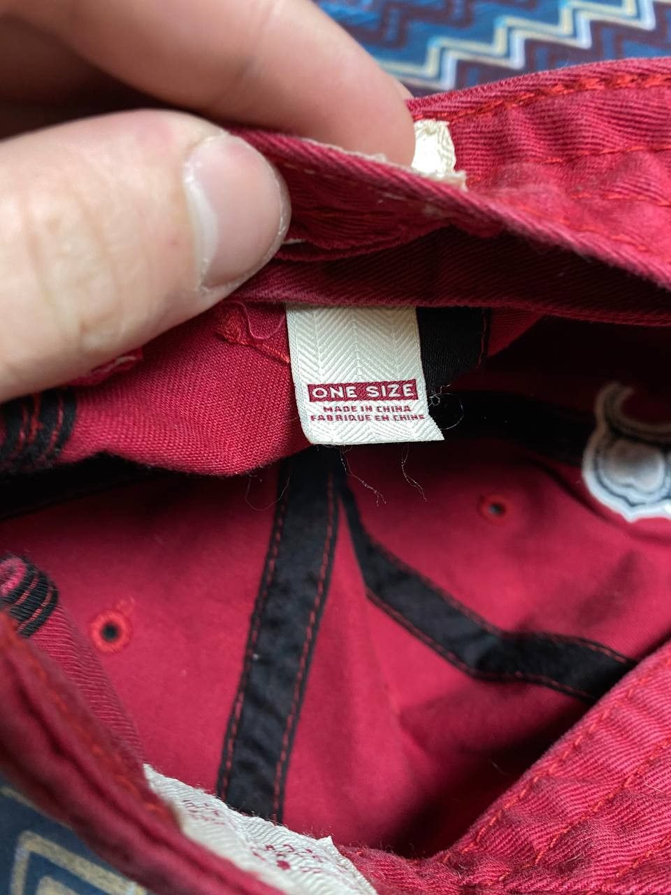 47 Brand Y2K Hats red Vintage 47 Brand Cap Fifty seven Brand Size ONE SIZE - 4 Thumbnail