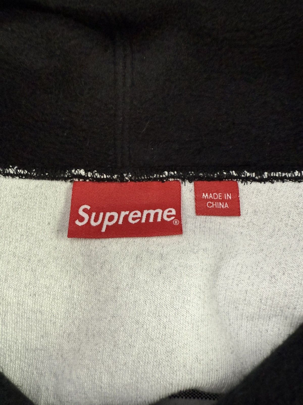 Supreme Supreme “Inside Out” Box Logo Hooded Sweatshirt / BLACK Size US M / EU 48-50 / 2 - 3 Thumbnail