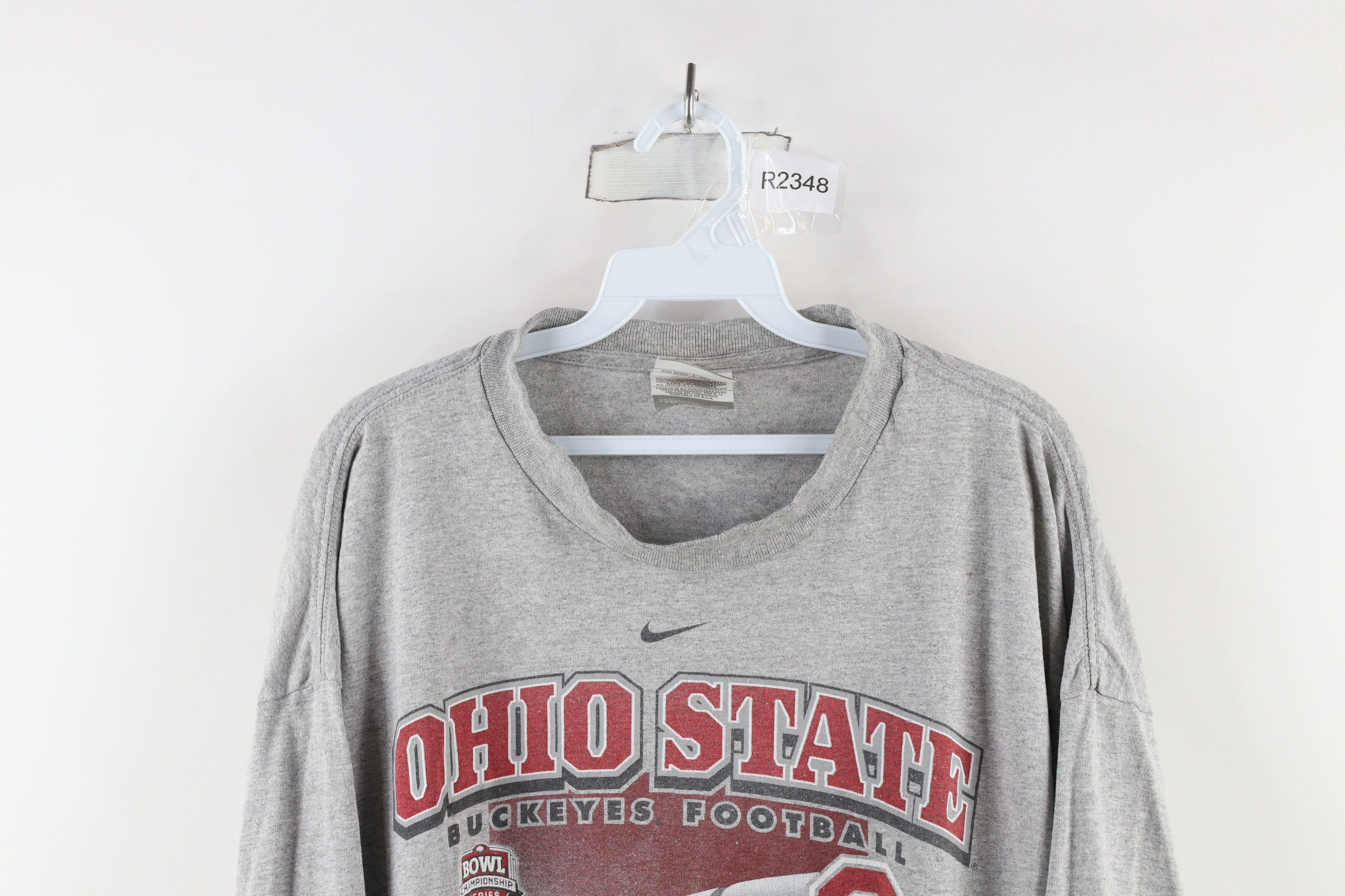 Nike × Vintage Vintage Nike Championship Ohio University Football T-Shirt Size US XXL / EU 58 / 5 - 2 Thumbnail