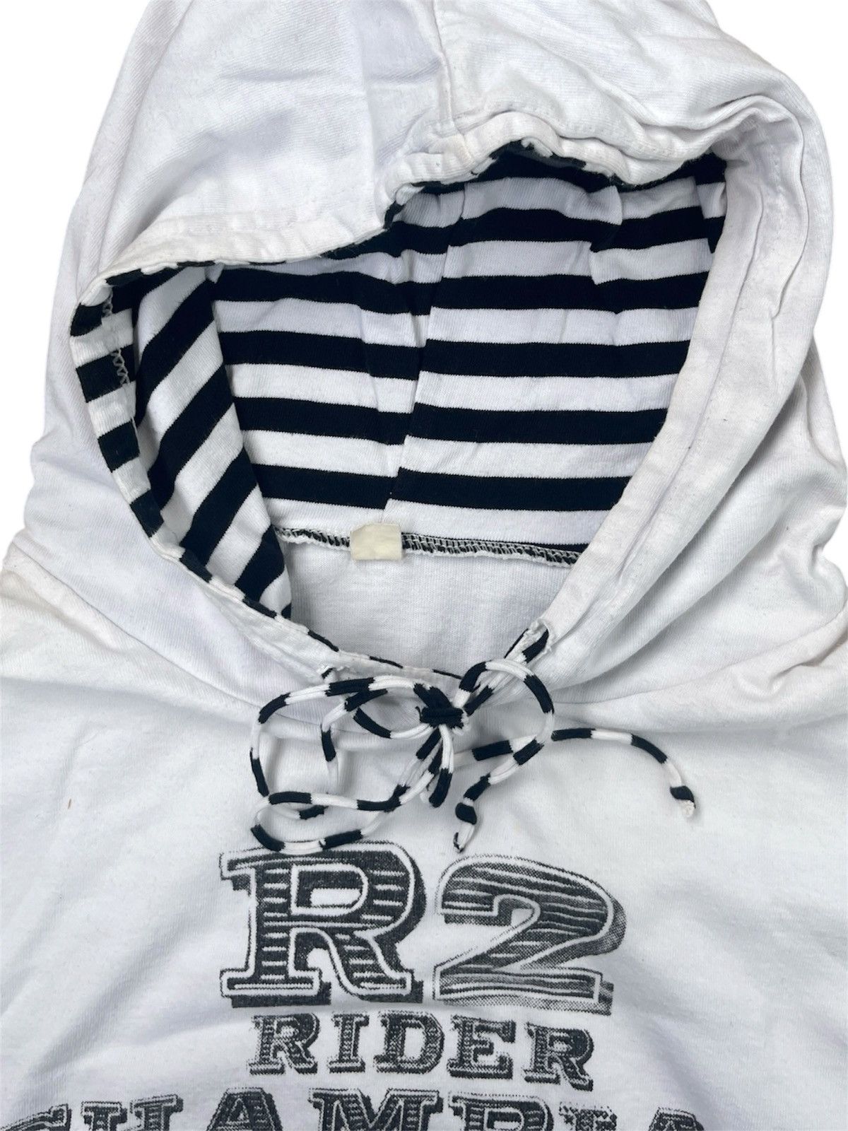 20471120 2000s japanese style archive rider y2k hoodies tee poem Size US XS / EU 42 / 0 - 3 Thumbnail