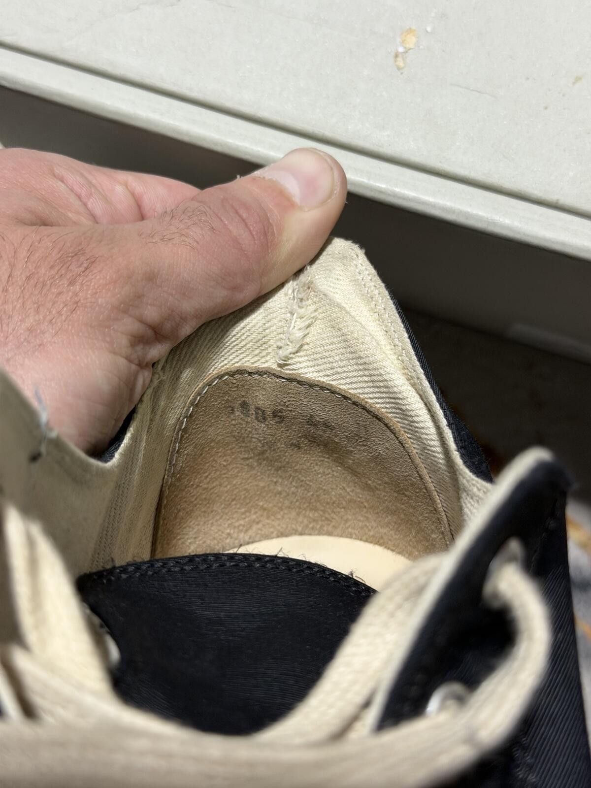 Rick Owens Rick Owen’s EDFU DRKSHDW Ramone Low ‘Stop Your Breath’ Black Size US 11 / EU 44 - 9 Thumbnail