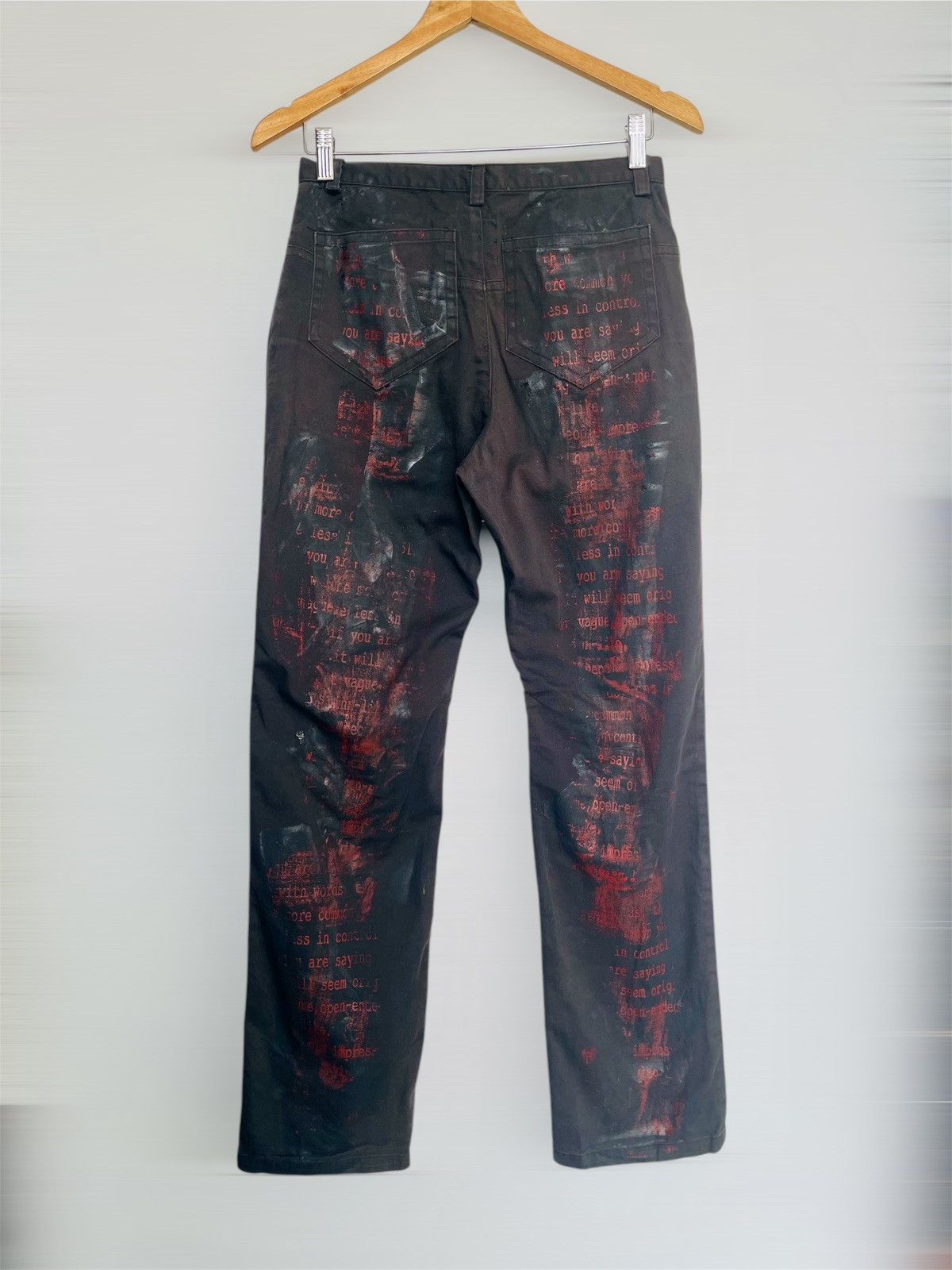 Japanese Brand × Seditionaries Anarchy Poem Punk Design Size US 28 / EU 44 - 2 Thumbnail