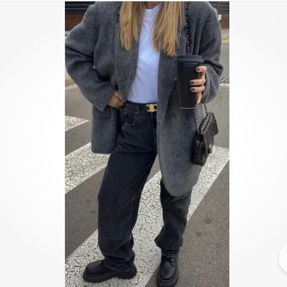 Zara 🦋 Bloggers Favorite 🦋 NWT Zara Faux Fur Soft Oversized St Size M / US 6-8 / IT 42-44 - 6 Thumbnail
