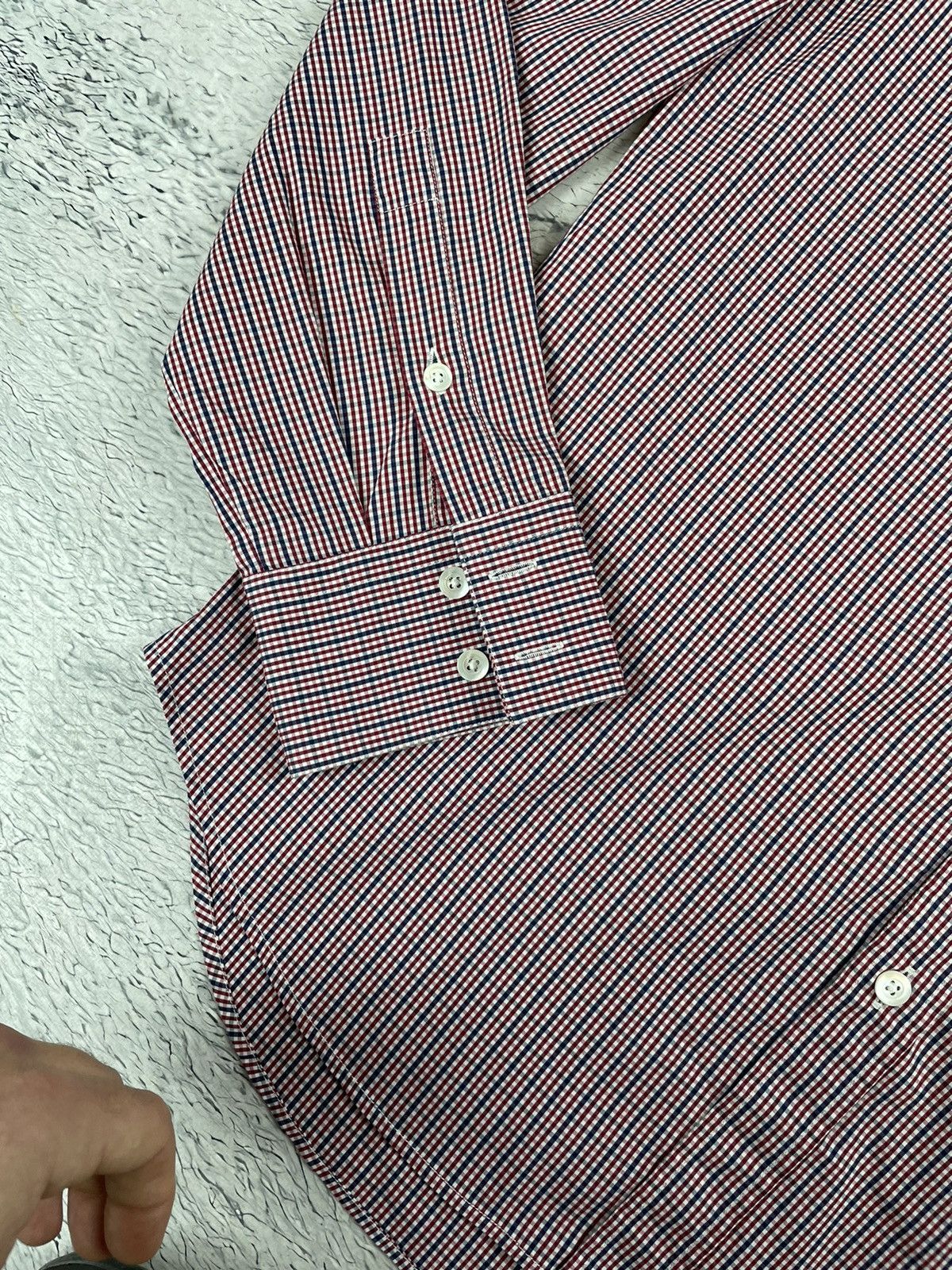 Alexander McQueen × McQ Alexander McQueen × Vintage Vintage 2008 McQ Alexander McQueen Check shirt y2k oldmoney Size US L / EU 52-54 / 3 - 6 Thumbnail