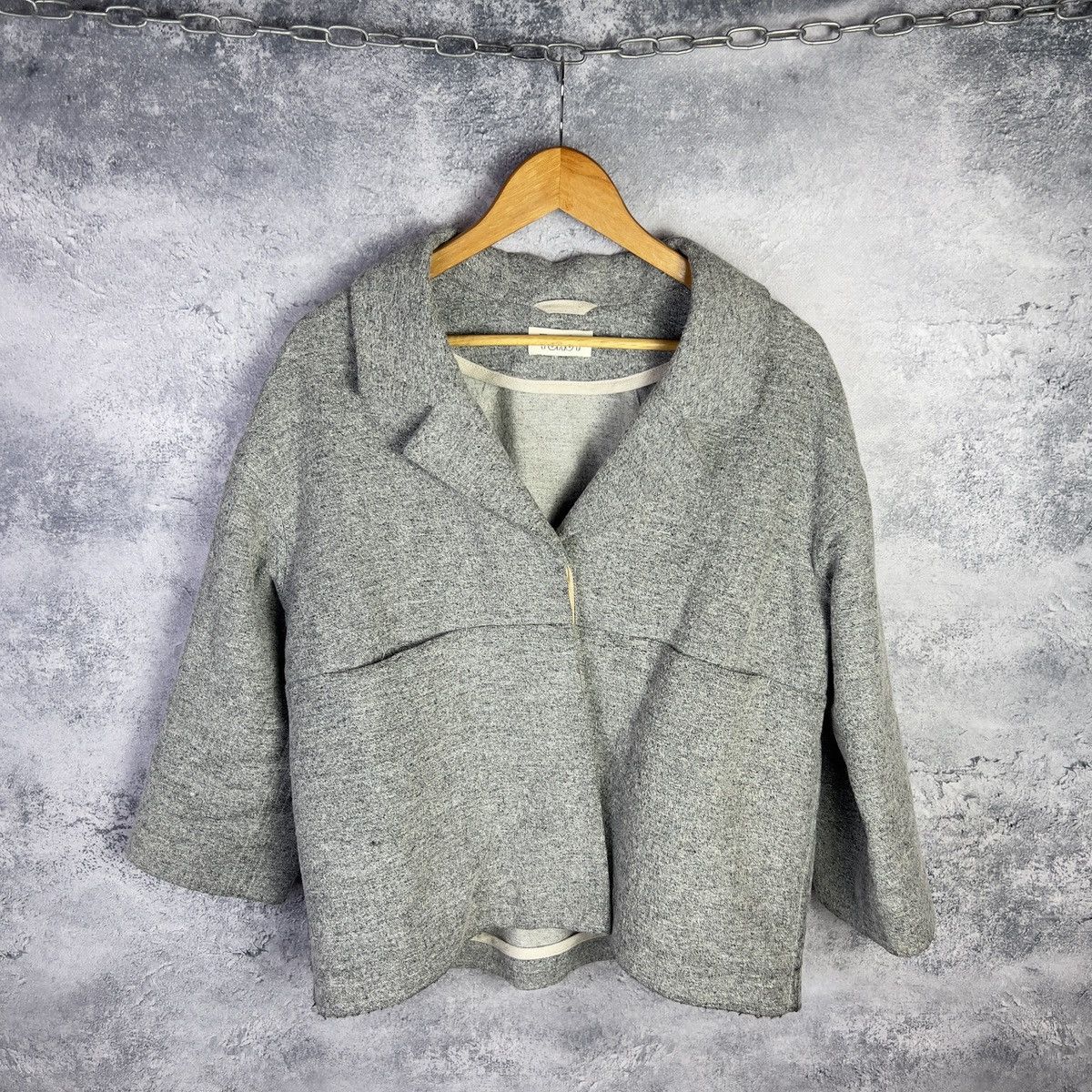 Other Toast Women’s Blazer Jacket Size 12 Gray Wool Long Sleeve’ Size XL / US 12-14 / IT 48-50 - 1 Thumbnail