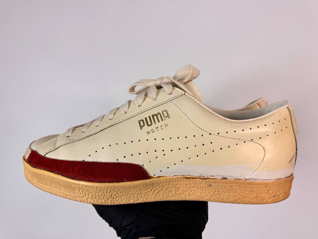 Vintage Authentic 70s Puma Match Rare Sneakers Size