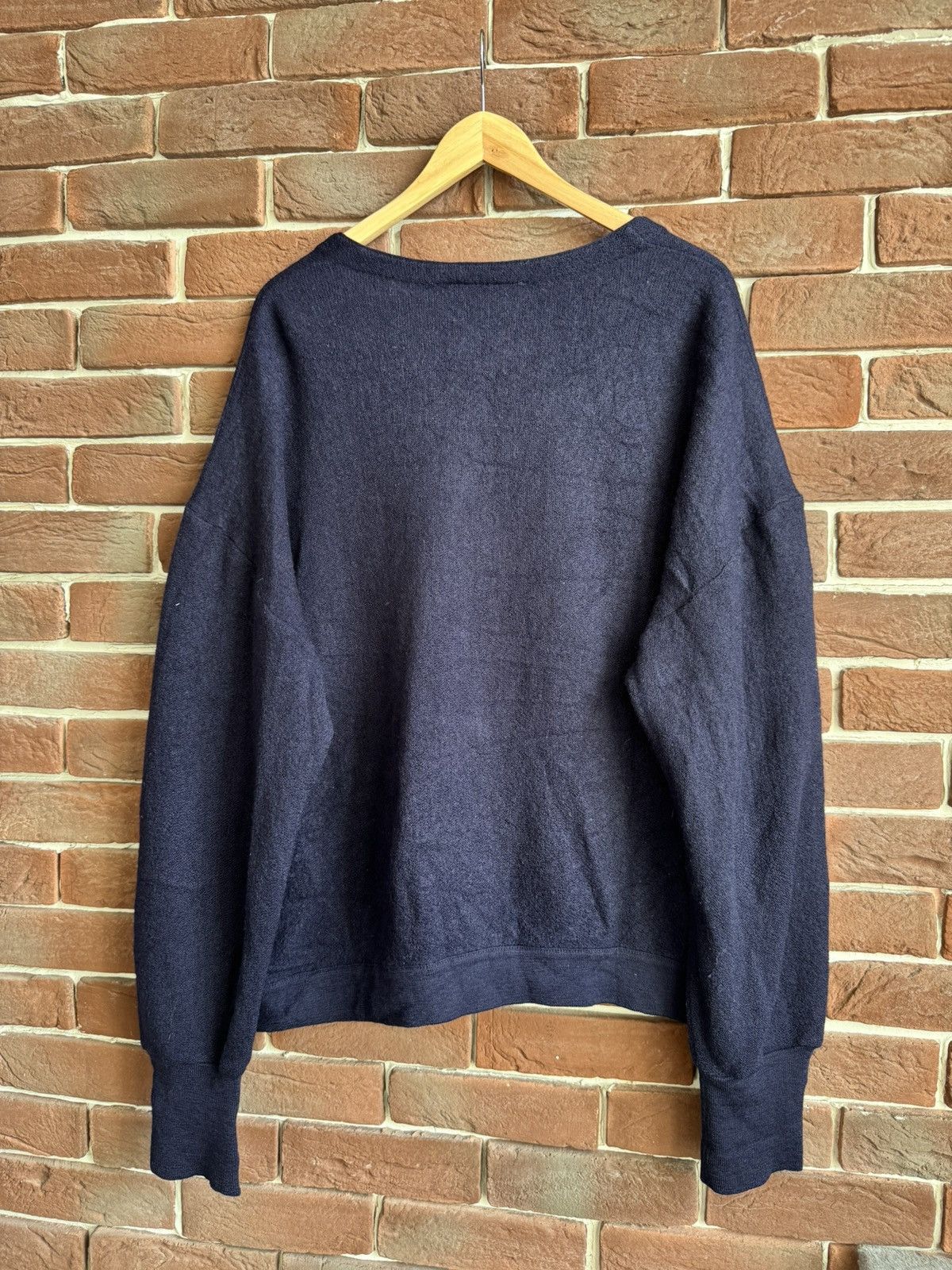 Lacoste Lacoste Vintage 80s Cardigan Sweater Navy 7 Classic Casual Size US XL / EU 56 / 4 - 2 Thumbnail
