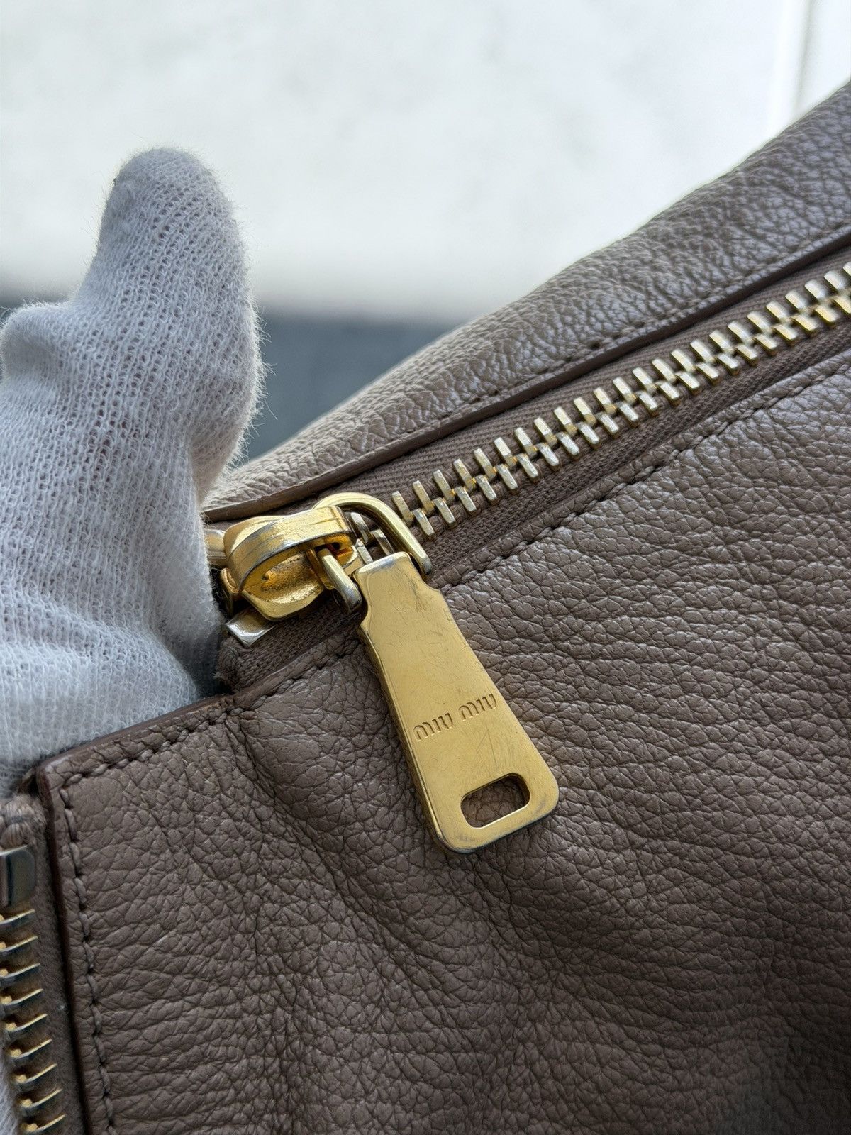 Miu Miu Miu Miu Madras Leather Handbag Size ONE SIZE - 8 Thumbnail