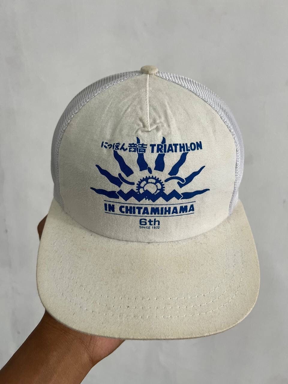 Japanese Brand Triathlon In Chitamihama Trucker Hat Size ONE SIZE - 6 Thumbnail