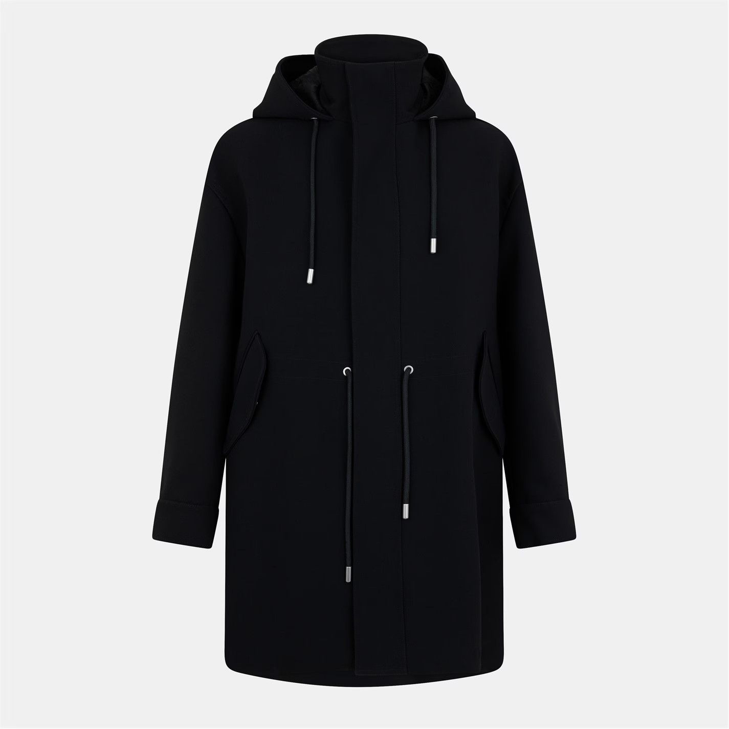 Off-White o1g2r1mq0326 Parka in Black Size US L / EU 52-54 / 3 - 1 Thumbnail