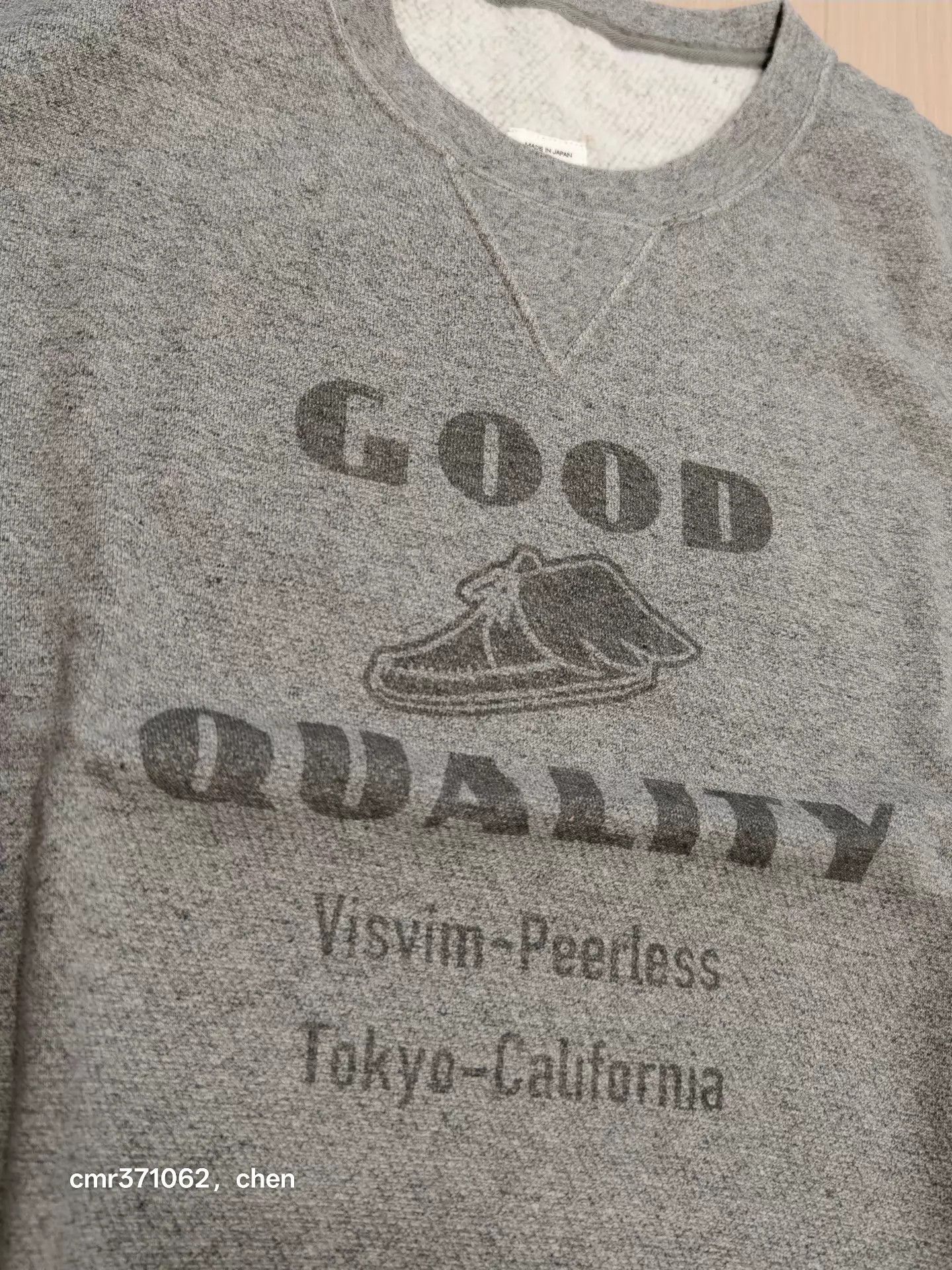 Visvim visvim 23AW Spot Amplus SB L/S Sweatshirt Grey1 Hidden Excl Size US S / EU 44-46 / 1 - 4 Thumbnail