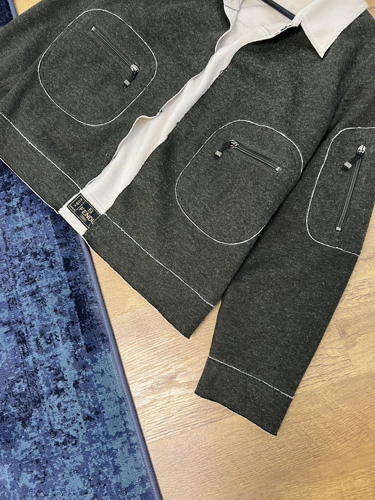 Fendi Fendi vintage jacket with Sherpa lining included wool. Size M / US 6-8 / IT 42-44 - 3 Thumbnail