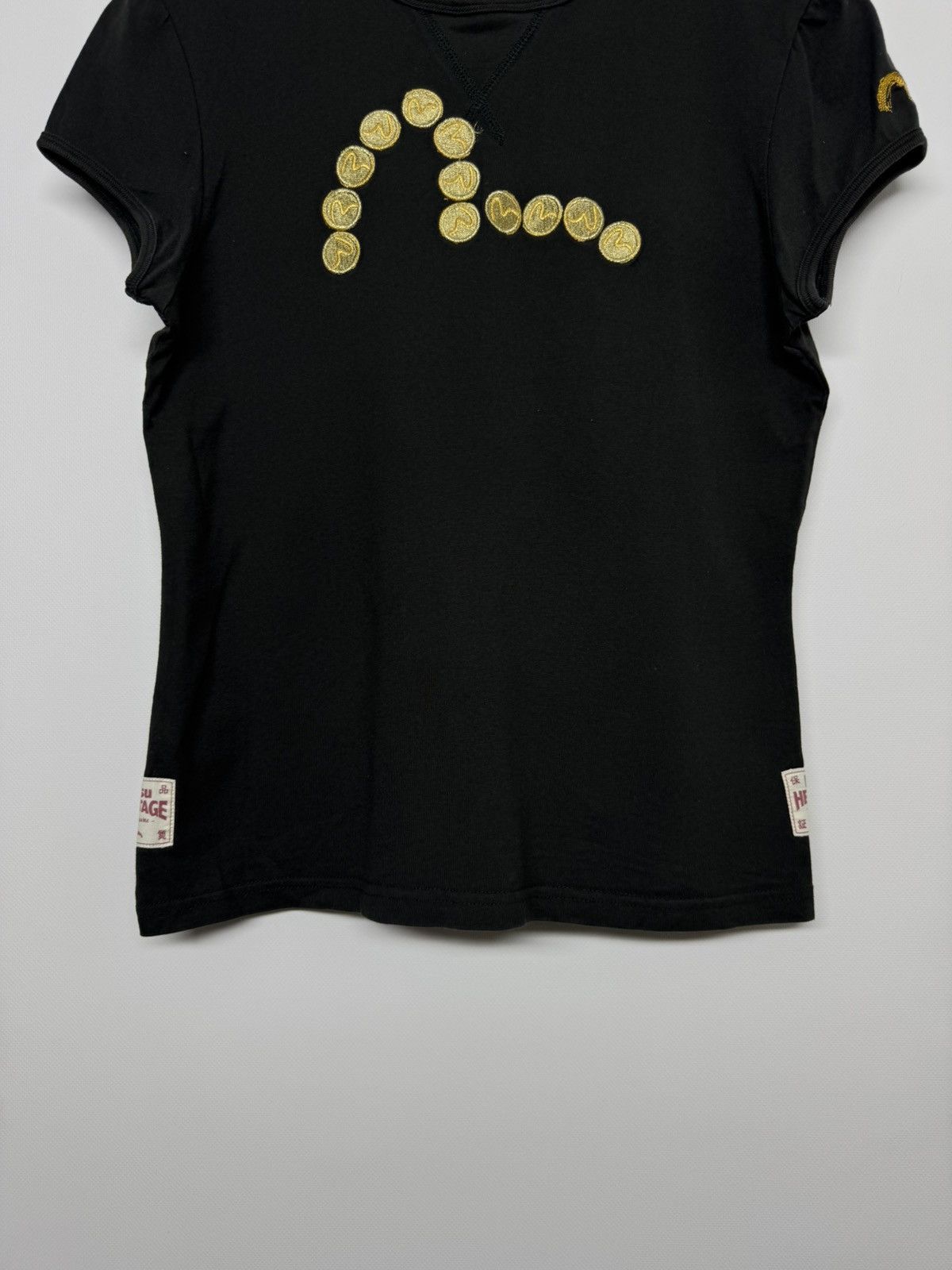 Evisu Vintage Y2k Evisu Big Logo T-Shirt Size L / US 10 / IT 46 - 7 Thumbnail