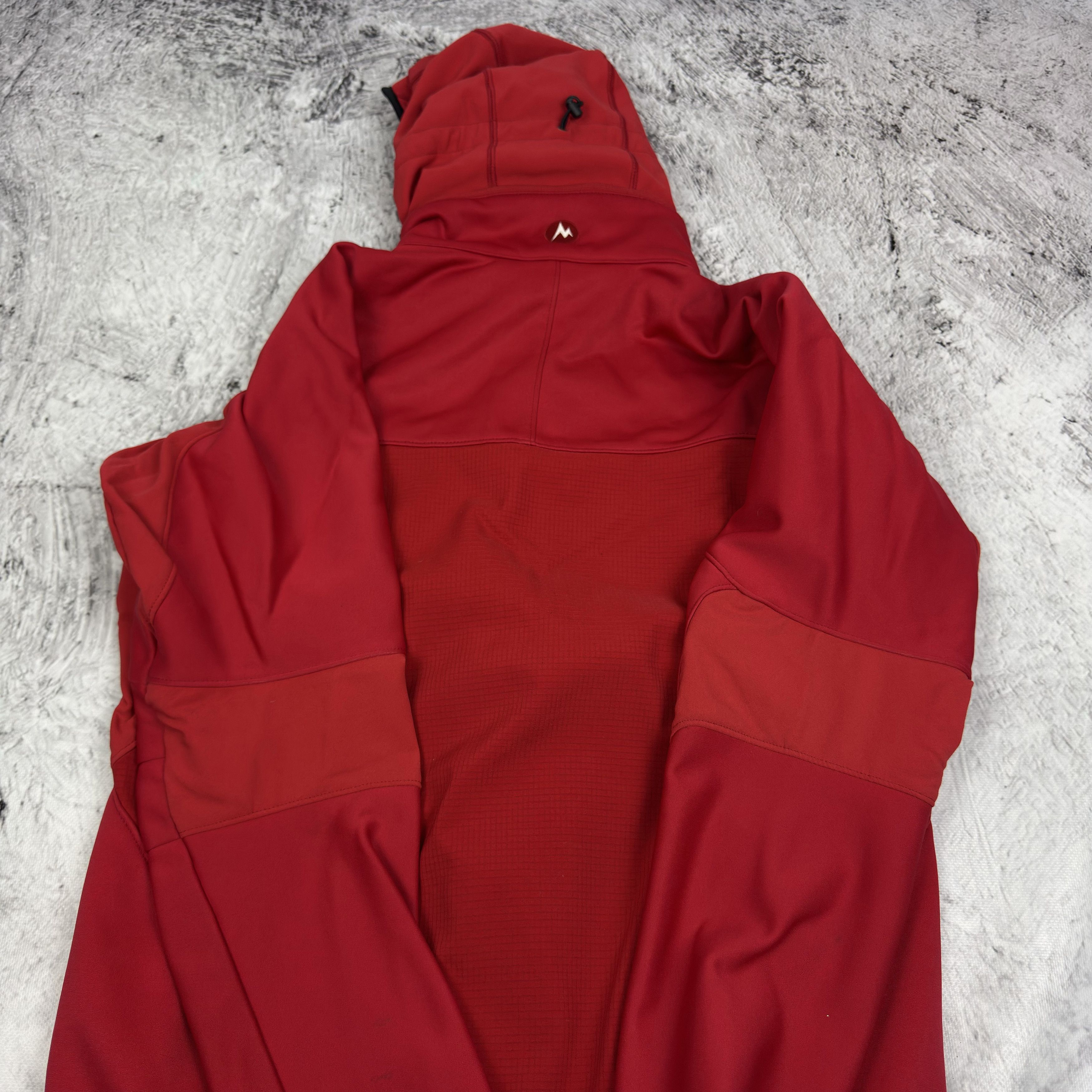 Marmot Marmot Men's Red Stretch Full Zip Windstopper Jacket Small Size US S / EU 44-46 / 1 - 6 Thumbnail