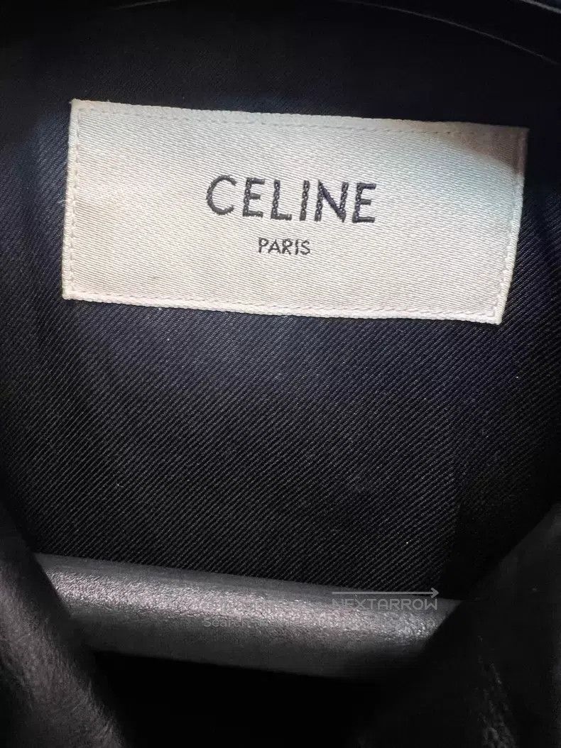 Celine CELINE Black and White Patchwork Leather Multi-Zip Motorcy Size US S / EU 44-46 / 1 - 3 Thumbnail