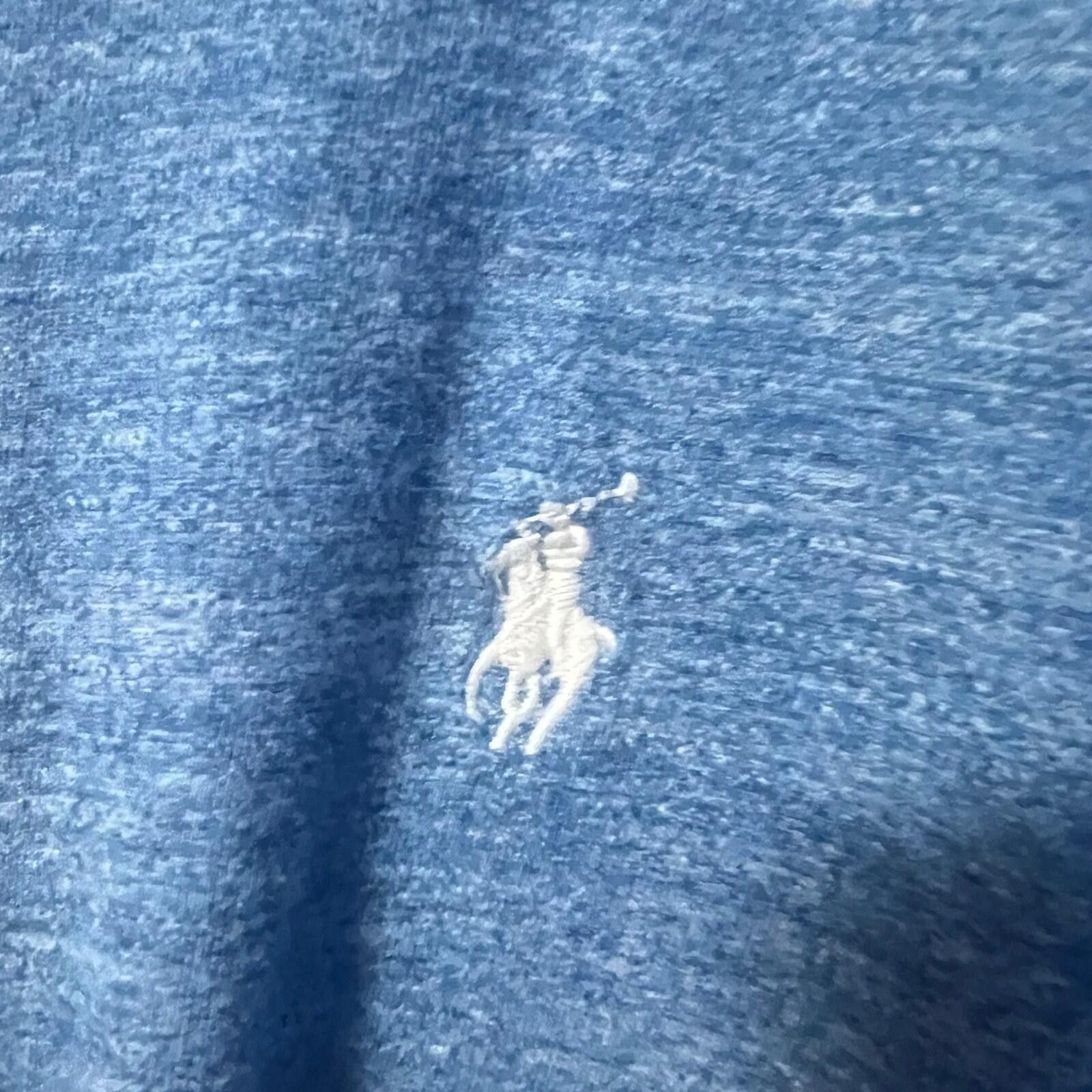 Polo Ralph Lauren Polo Ralph Lauren Long Sleeve T-Shirt Mens XXL Blue Heather Size US XXL / EU 58 / 5 - 2 Thumbnail