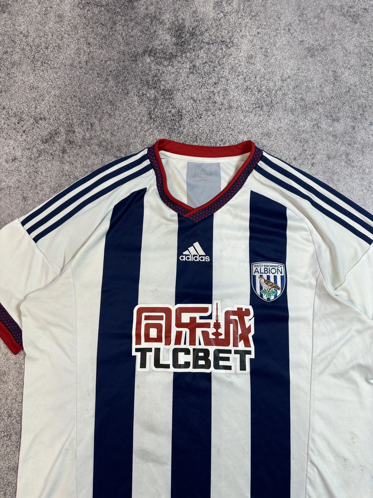 Adidas × Vintage Vintage Adidas West Bromwich Albion Soccer Jersey Blokecore Size US XL / EU 56 / 4 - 2 Thumbnail
