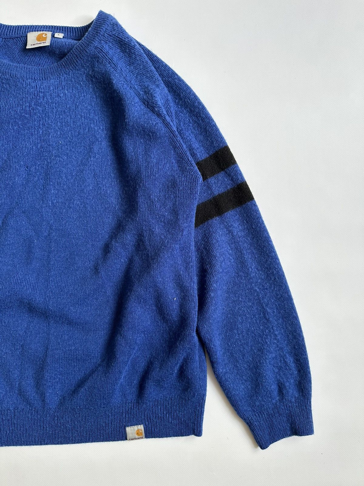 Carhartt × Vintage Vintage 90s Carhartt Y2K Crewneck Small Logo Sweater Size US L / EU 52-54 / 3 - 2 Thumbnail