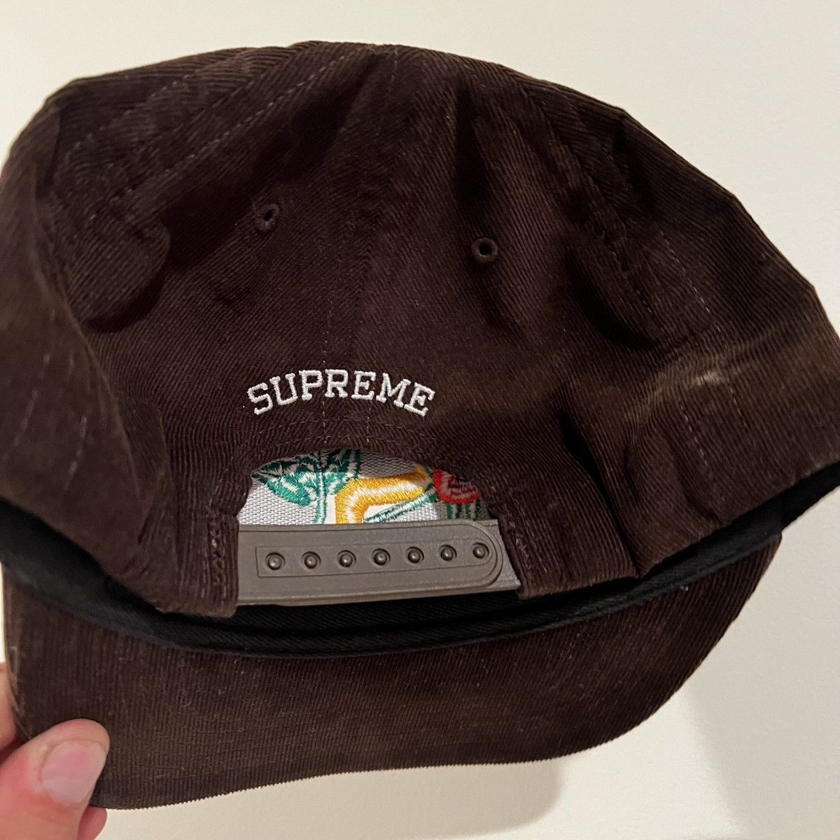 Supreme Supreme Rose S Logo SnapBack Brown Size ONE SIZE - 13 Thumbnail