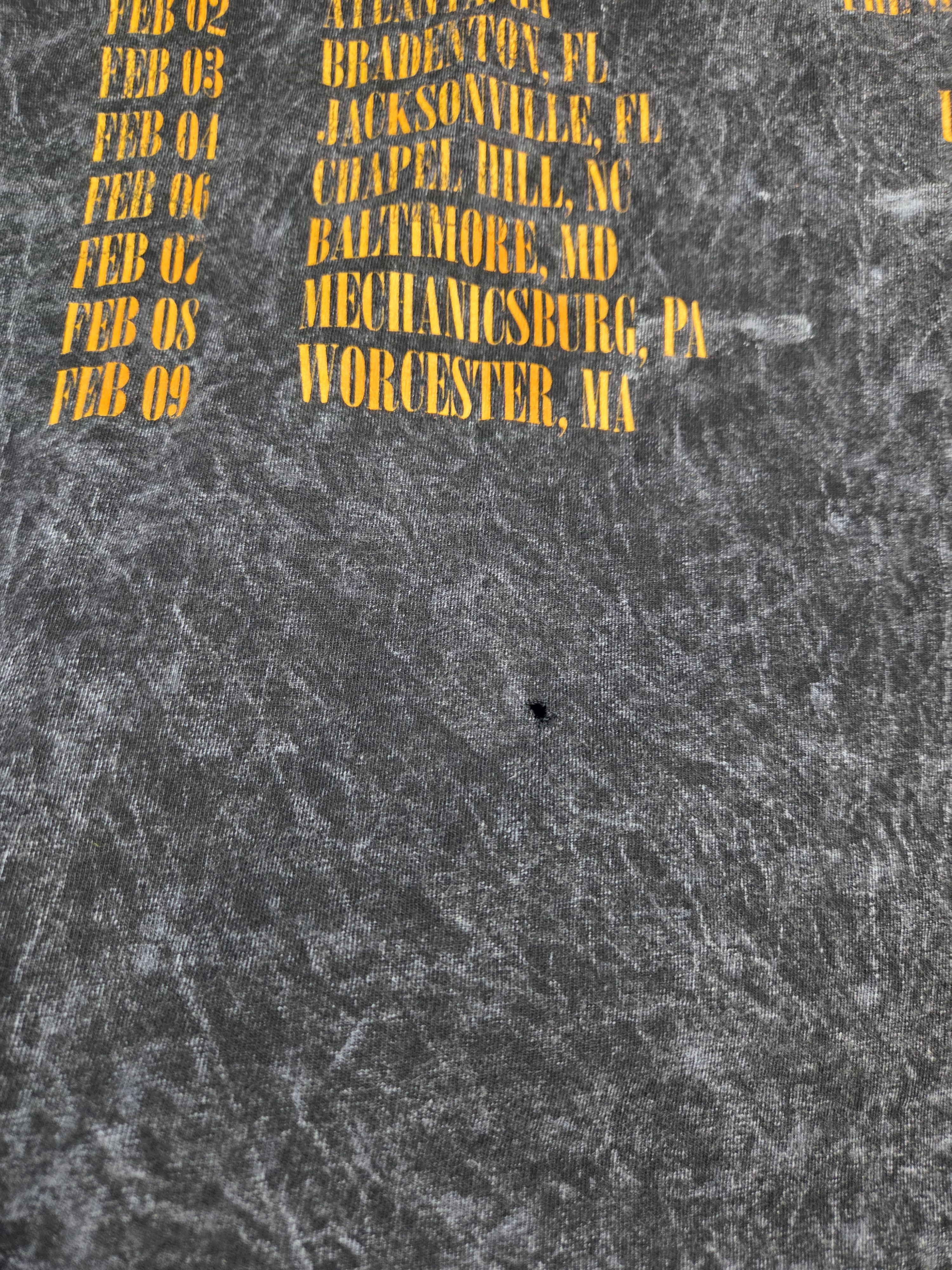 Other Archers Winter Tour 2024 Acid Wash Graphic Band Tee 2XL Size US XXL / EU 58 / 5 - 10 Thumbnail
