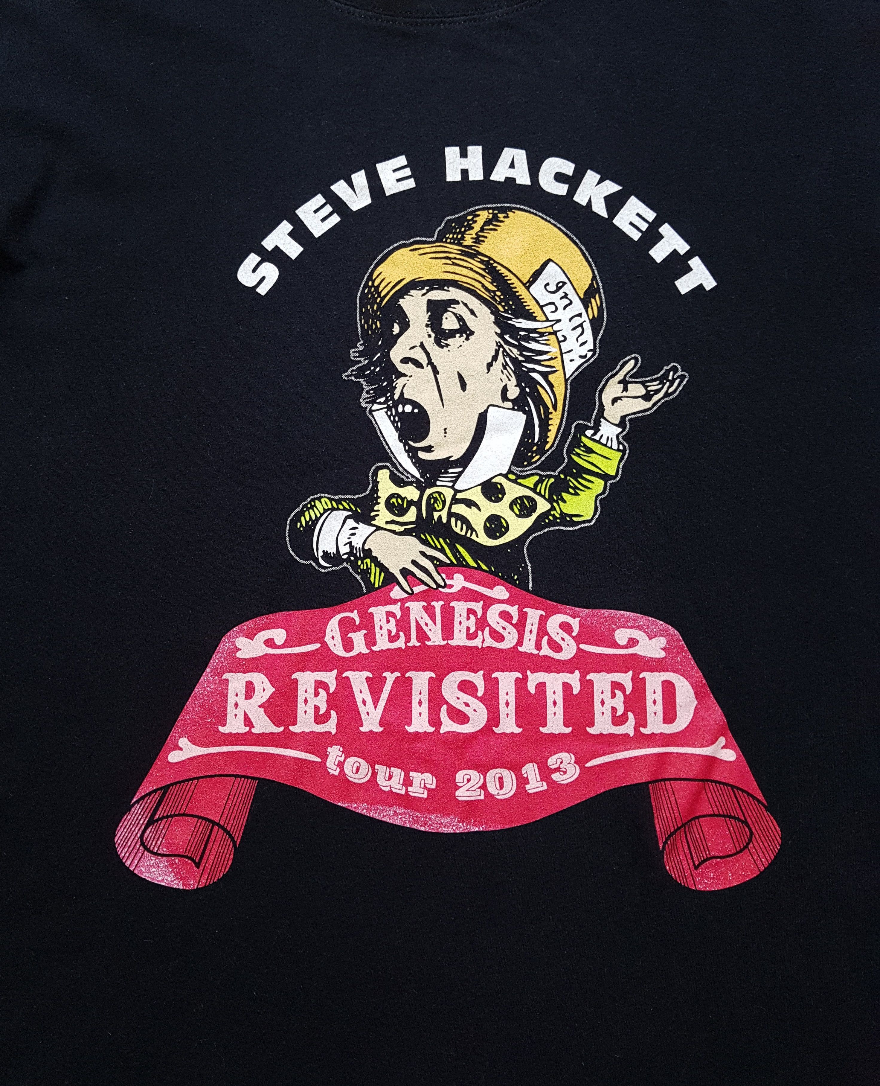 Band Tees Steve Hackett T-Shirt Genesis Extended Tour 2013 Charisma M Size US M / EU 48-50 / 2 - 4 Thumbnail