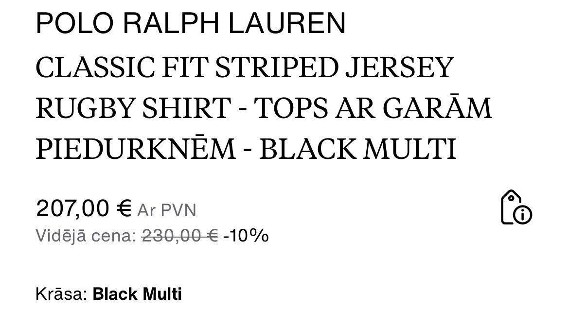 Glo Gang × Polo Ralph Lauren × U.S. Polo Assn. POLO RAPLH LAUREN CLASSIC STRIPPED JERSEY POLO Size US M / EU 48-50 / 2 - 3 Thumbnail