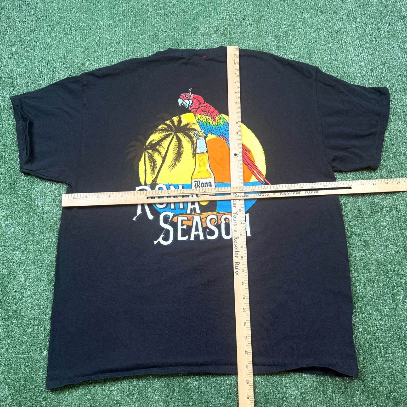 Vintage Full Send Graphic T Shirt Mens XL Black Short Sleeve Crew Neck Parrot Tee Size US XL / EU 56 / 4 - 6 Thumbnail