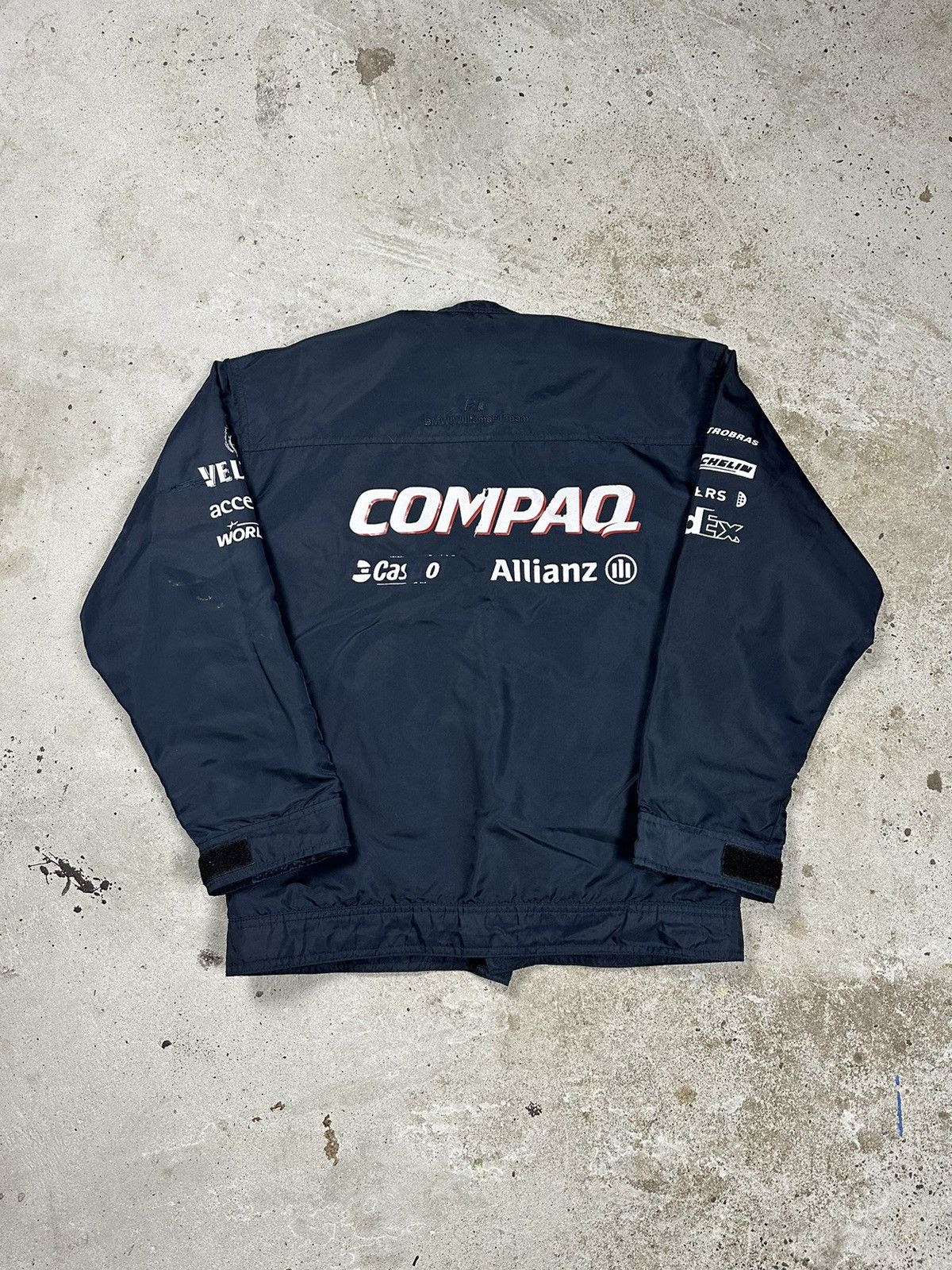 BMW × Vintage Vintage Y2K BMW Compaq Trashed Racing Jacket Size US M / EU 48-50 / 2 - 2 Thumbnail