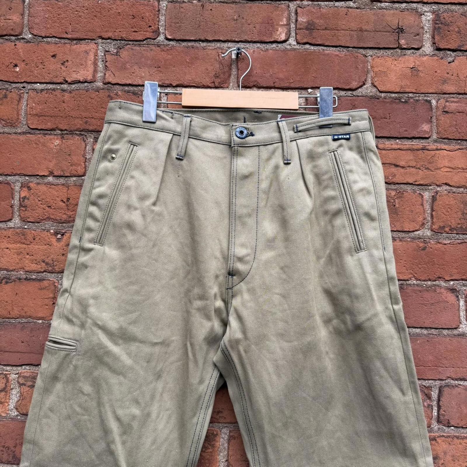 Other G star raw selvedge relaxed straight chinos 31x32 Size US 31 - 2 Thumbnail