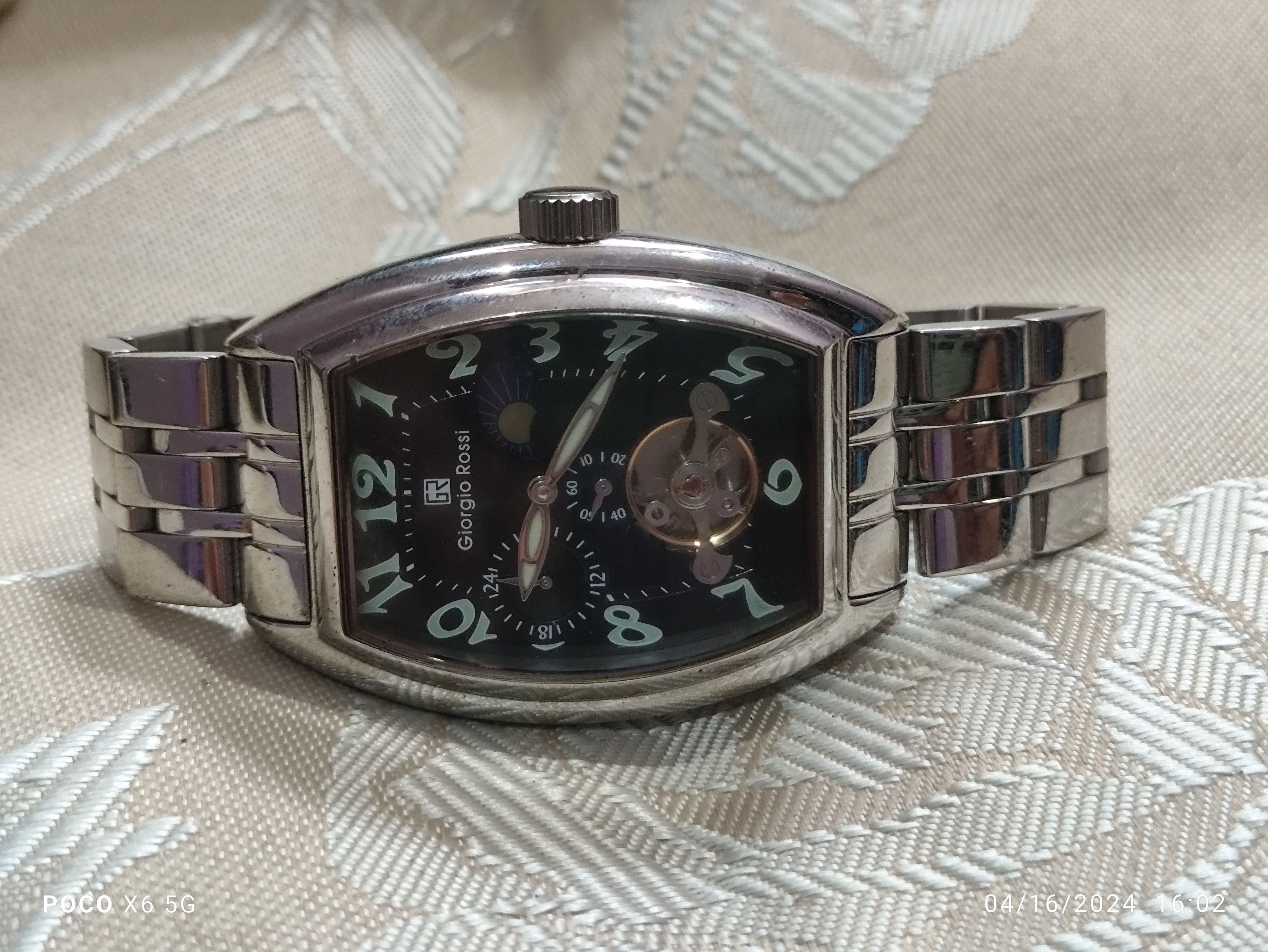 Japanese Brand × Vintage Vintage Luxury Automatic GIORGIO ROSSI (GR0008) JAPAN WATCH Size ONE SIZE - 1 Thumbnail