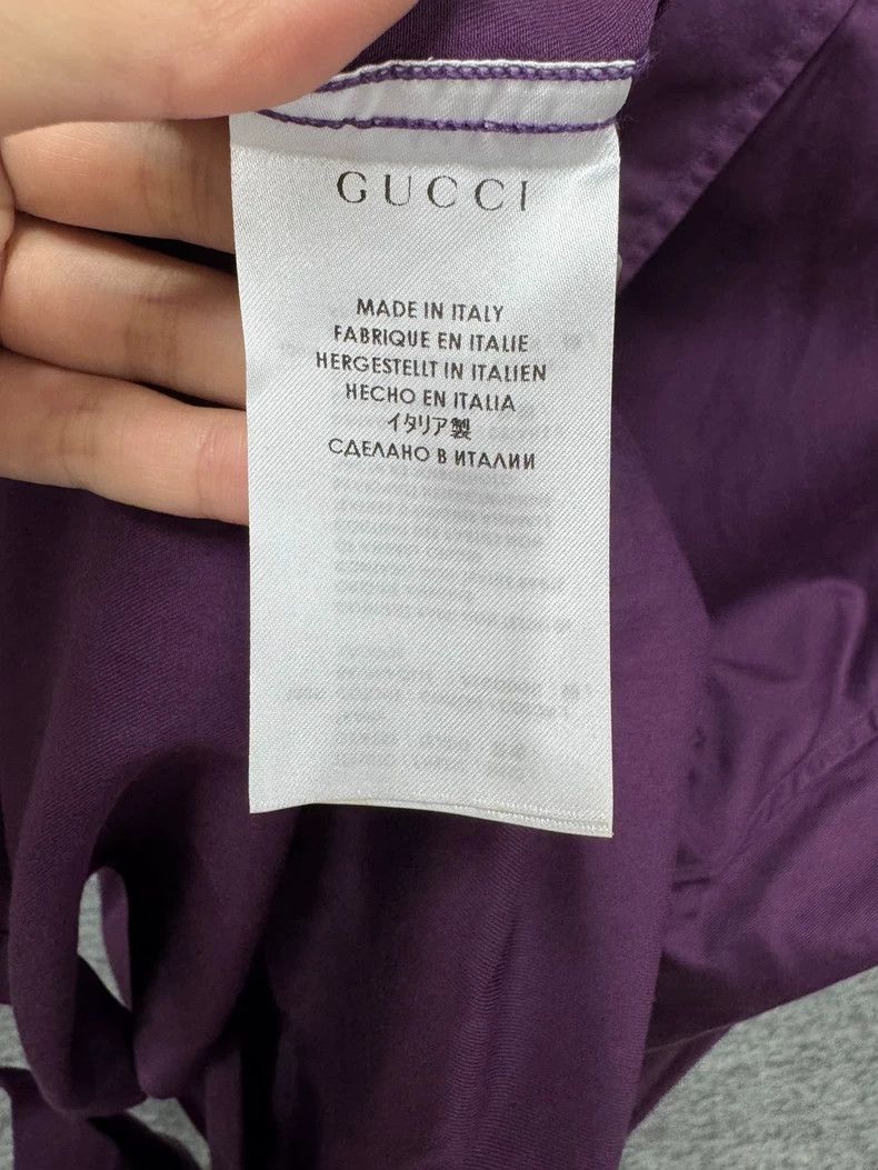 Gucci Gucci Size39 Double-pocket long-sleeved shirt Size US XXS / EU 40 - 4 Thumbnail