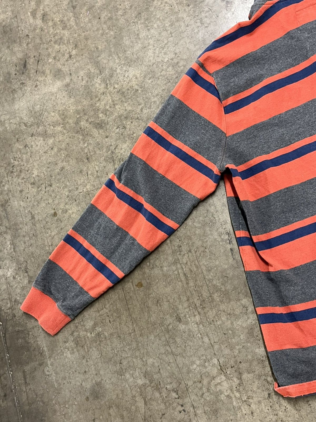 L.L. Bean × Vintage LL bean stripped rugby shirt vintage streetwear preppy rare Size US XL / EU 56 / 4 - 10 Thumbnail