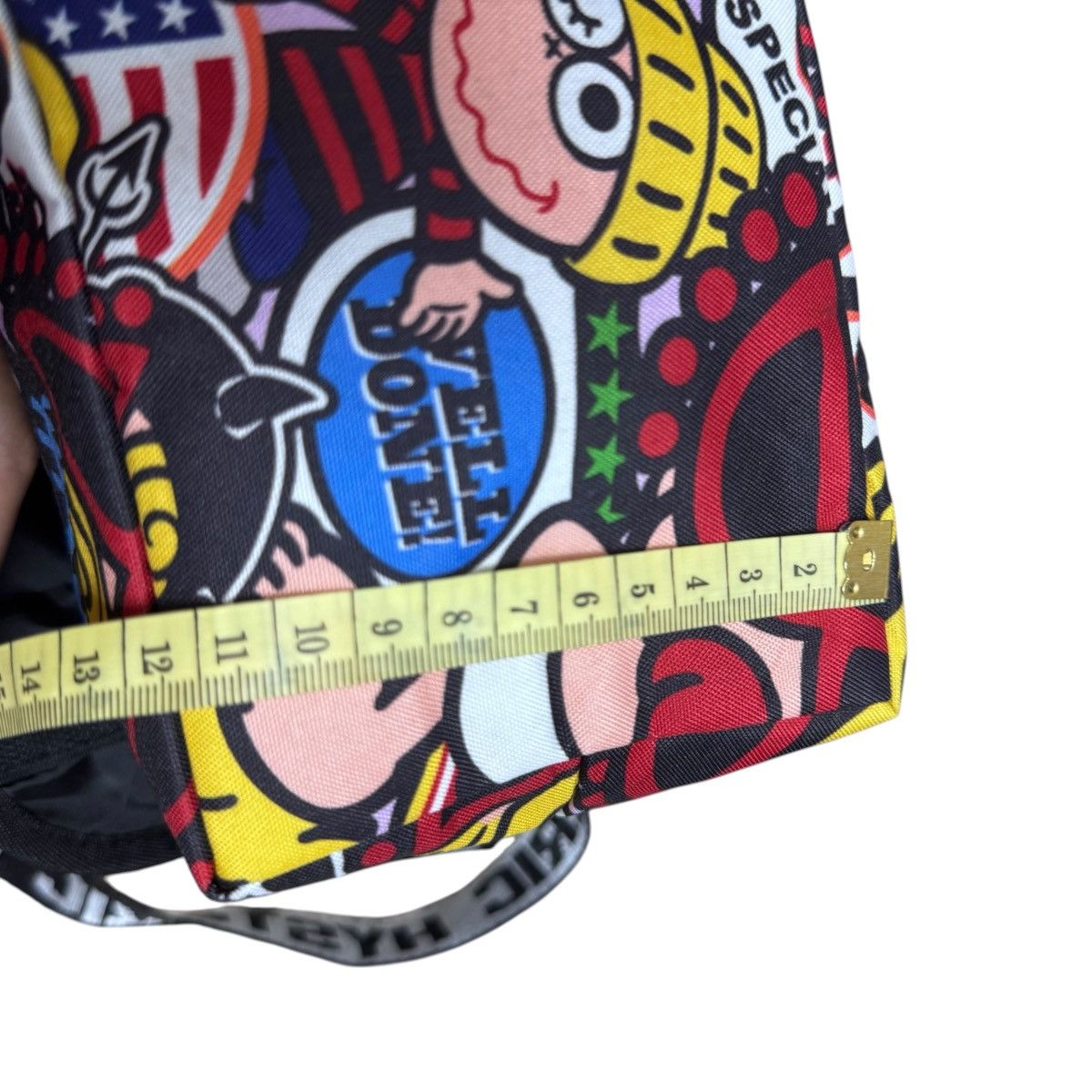 Hysteric Glamour Hysteric Glamour Multi-Color All-Over Print Crossbody Size ONE SIZE - 10 Thumbnail