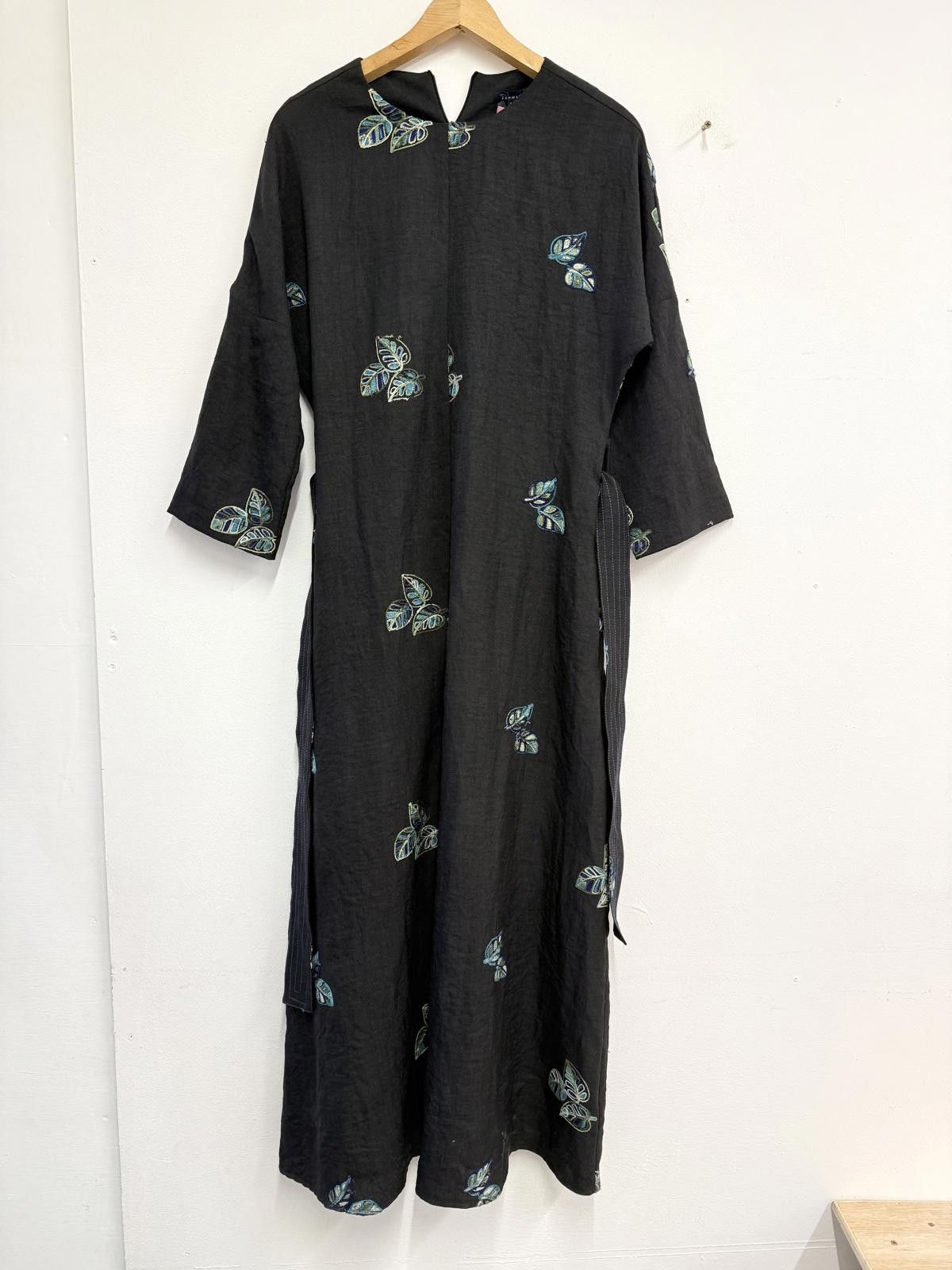 Other Vermana Black Embroidered Long Dress Size 36 Size M / US 6-8 / IT 42-44 - 1 Thumbnail