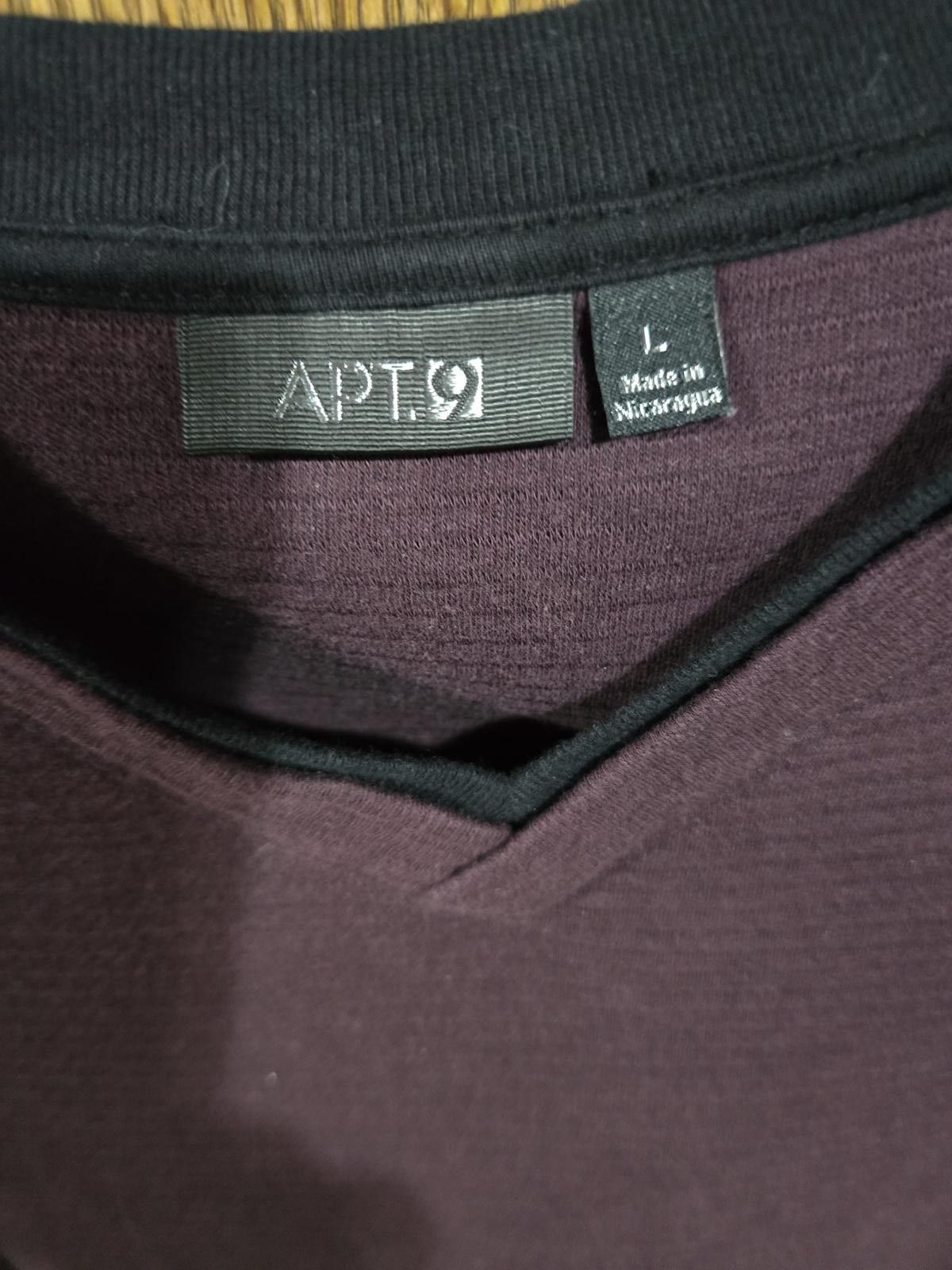 Apt. 9 Apt. 9 Maroon V-Neck Sweater Size Large Size US L / EU 52-54 / 3 - 3 Thumbnail