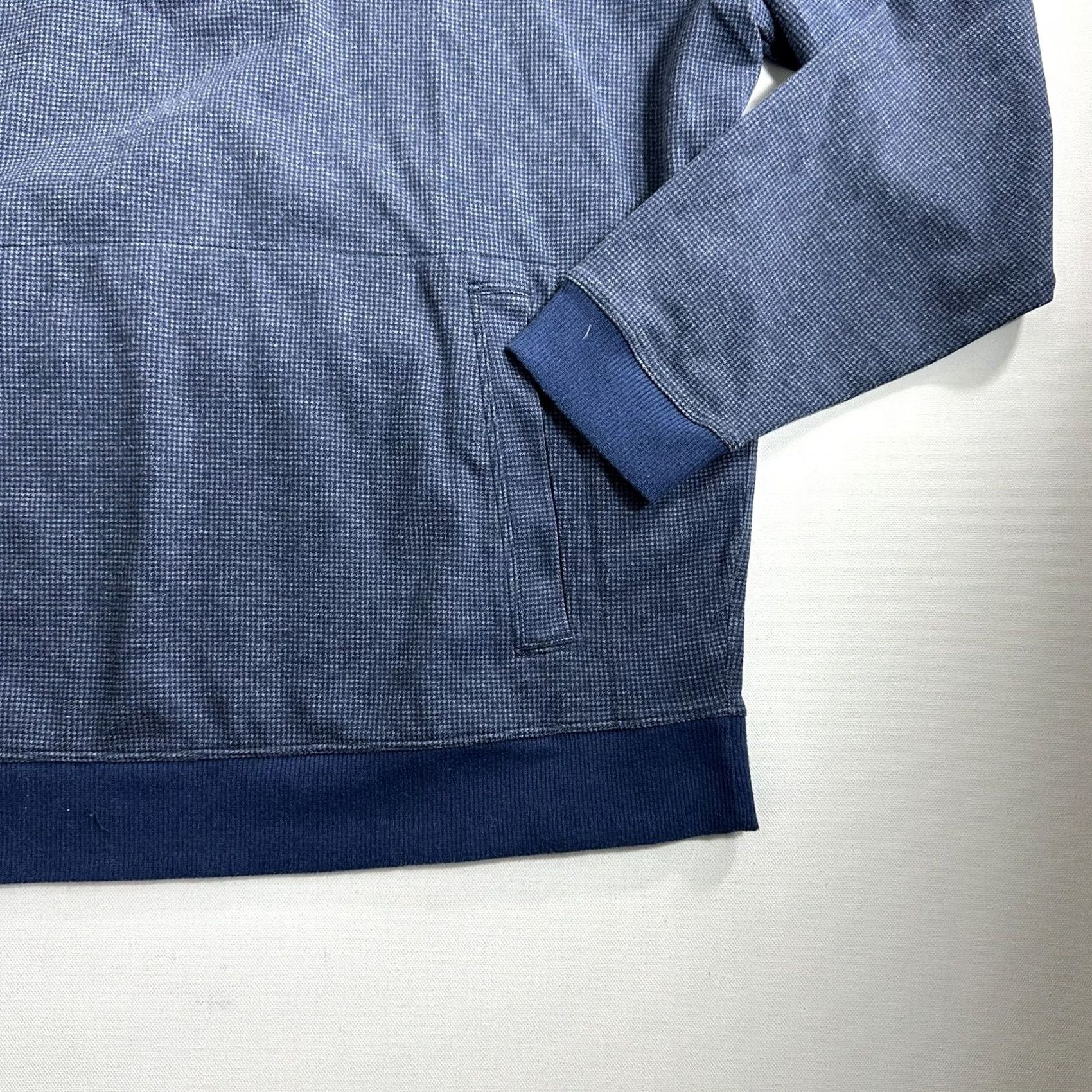 Tommy Bahama Tommy Bahama Quarter 1/4 Snap Pullover Sweater Blue Mens Large Casual Shirt Size US L / EU 52-54 / 3 - 4 Thumbnail