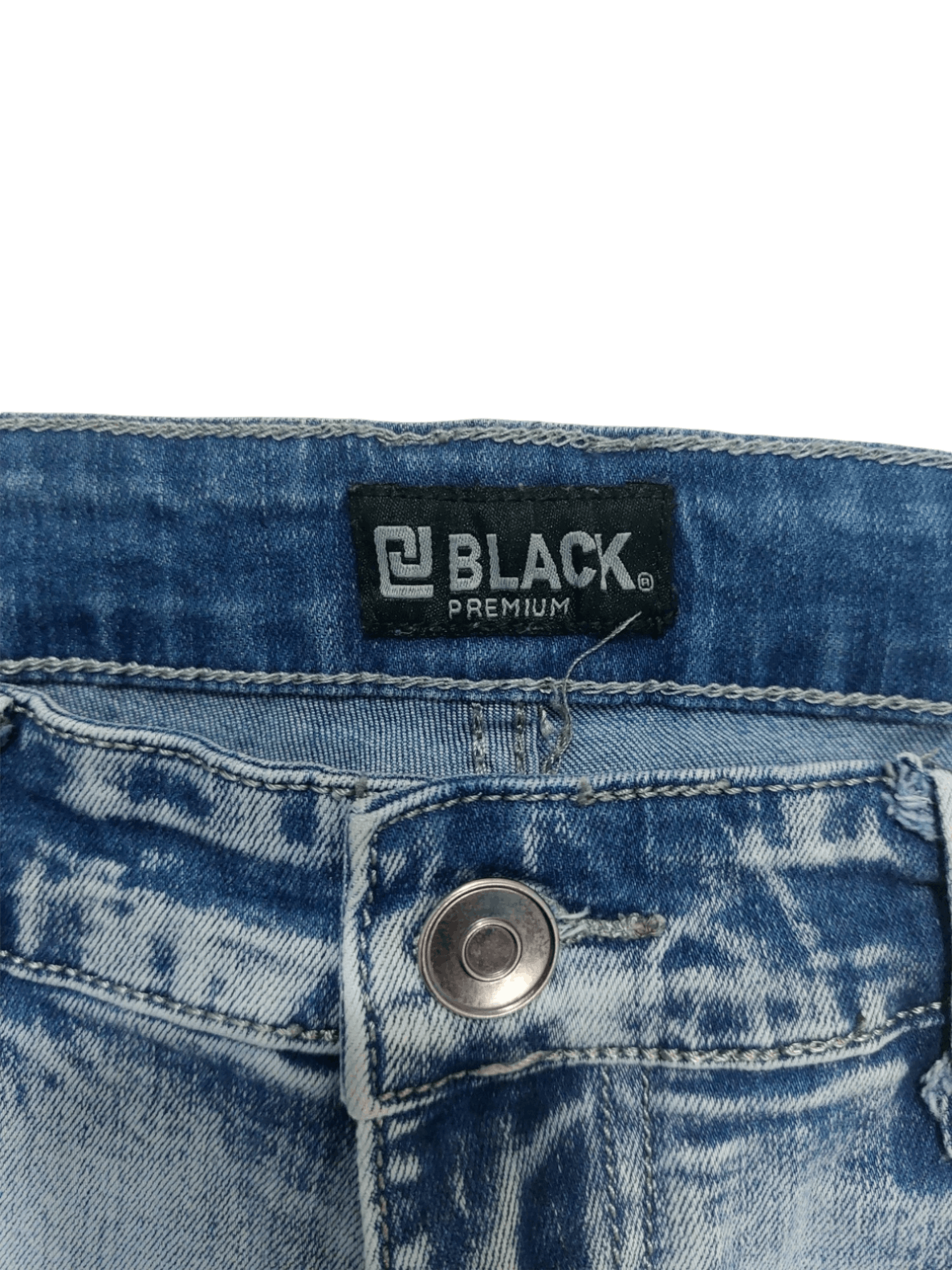 Other DOPE🔥 Black Biker Denim Skinny Fit Size US 32 / EU 48 - 10 Thumbnail