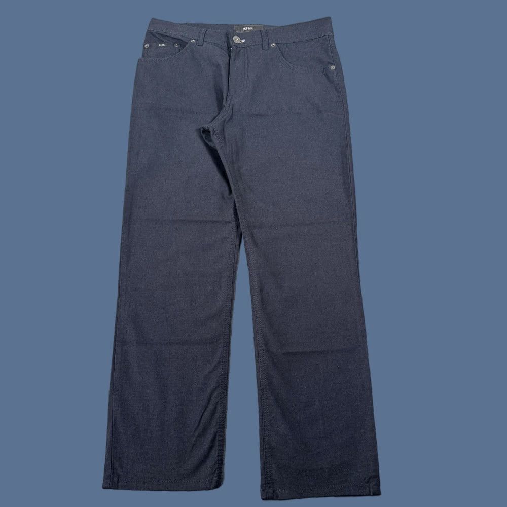 BRAX BRAX Feel Good Cooper Regular Fit Pants - Men - 33x28 - Dark Blue - Chino - Five Pocket - Flat Front - Stretch/Comfort - Business Casual Travel - Mens Size US 33 - 1 Thumbnail