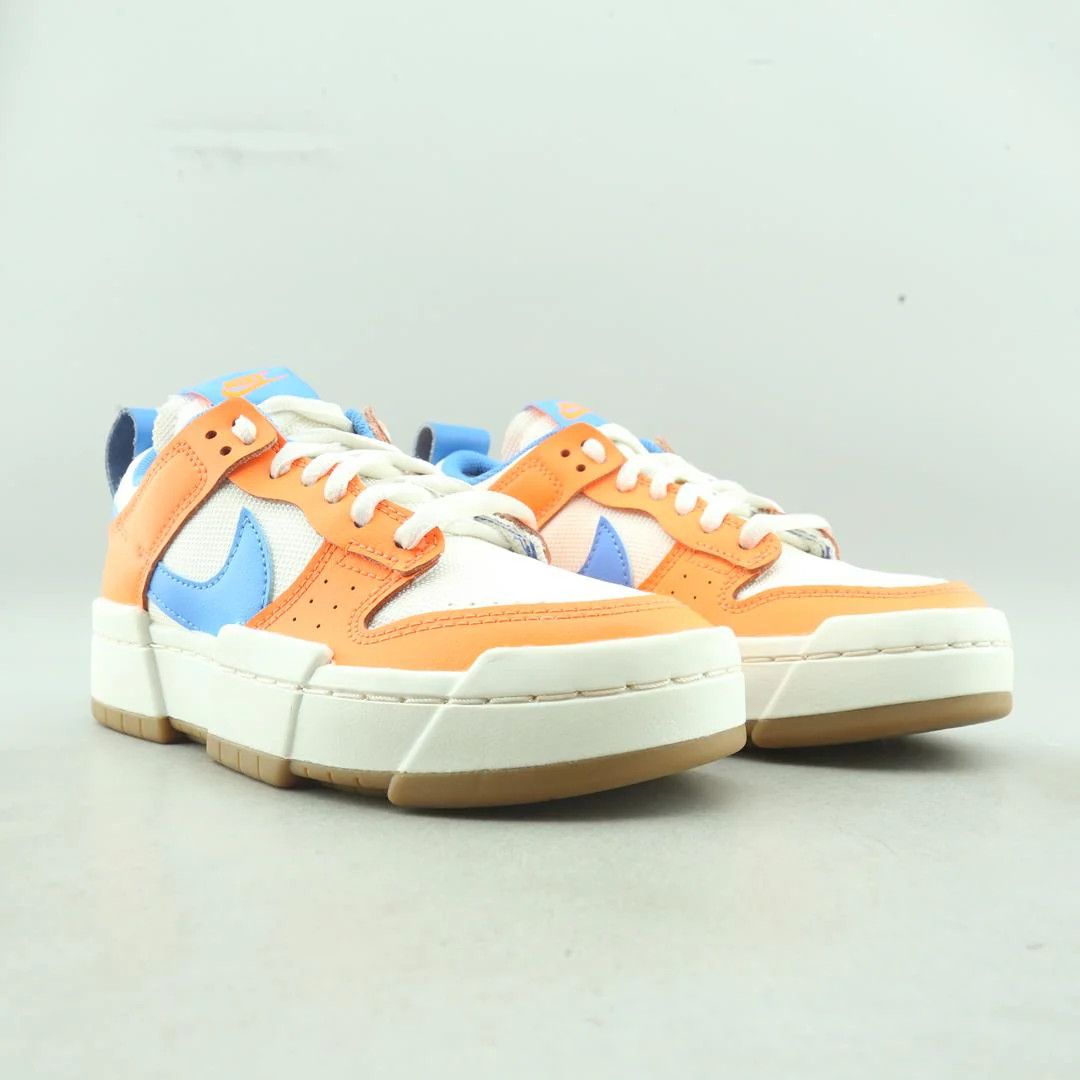 Nike Nike Dunk Low Disrupt shoes "Sail Blue Orange" colorway Size US 5 / EU 37 - 3 Thumbnail