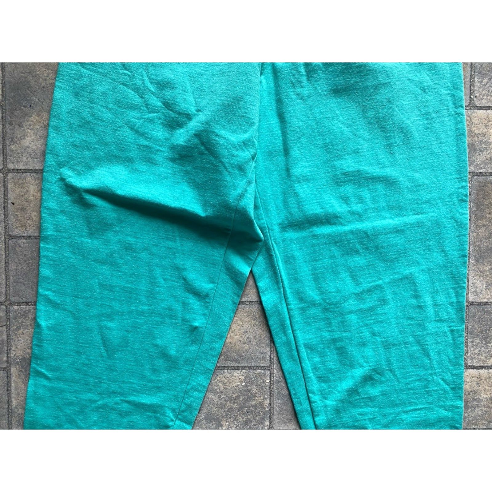 Vintage VINTAGE Pinwheels Pants Women L Green USA Made In USA JCPenney Pinwheels Green Pants Women L USA Vintage Size 36" / US 14 / IT 50 - 3 Thumbnail