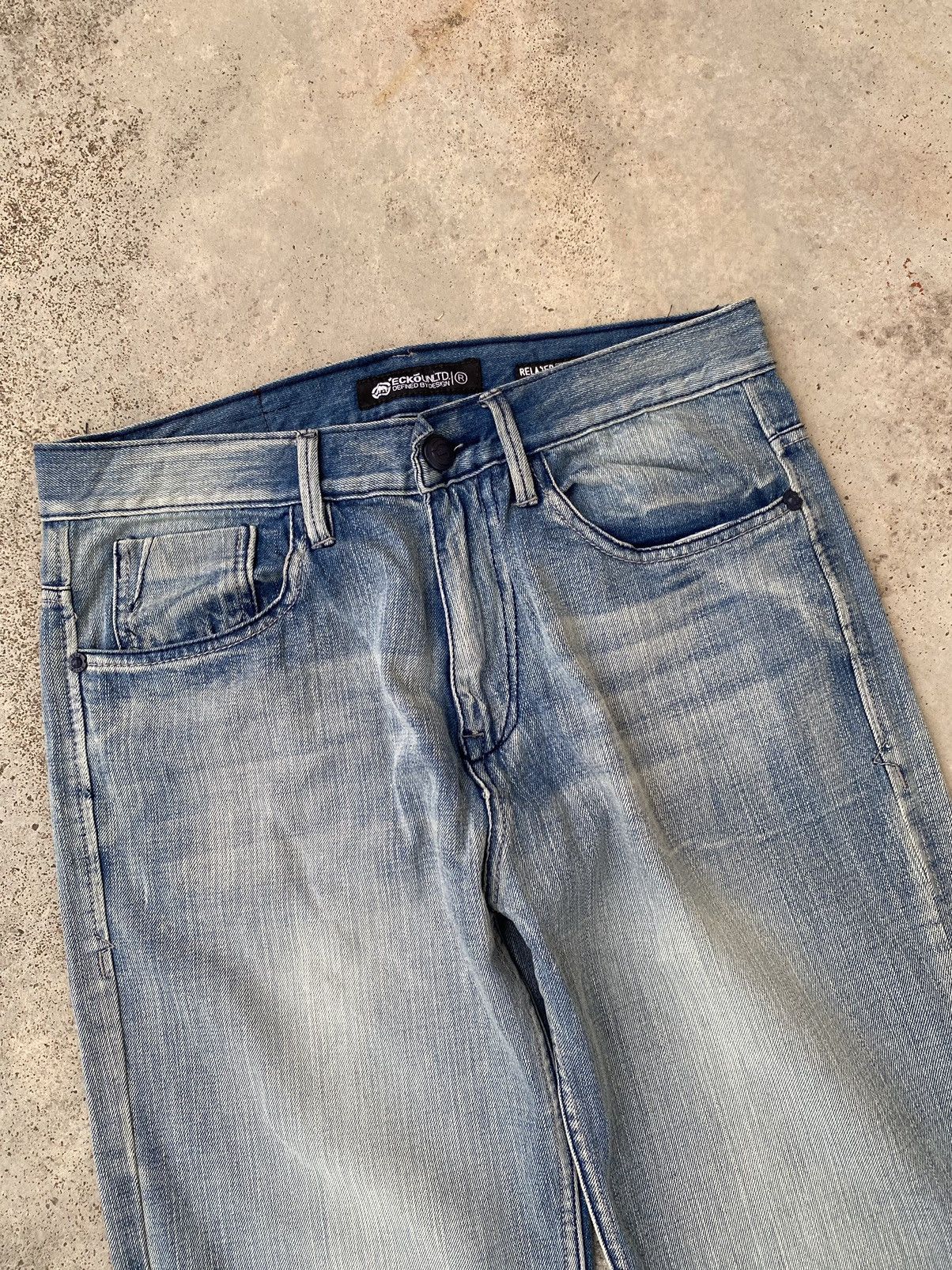Ecko Unltd. 2000s Ecko Unlimited y2k southpole style Baggy Jeans Size US 32 / EU 48 - 4 Thumbnail