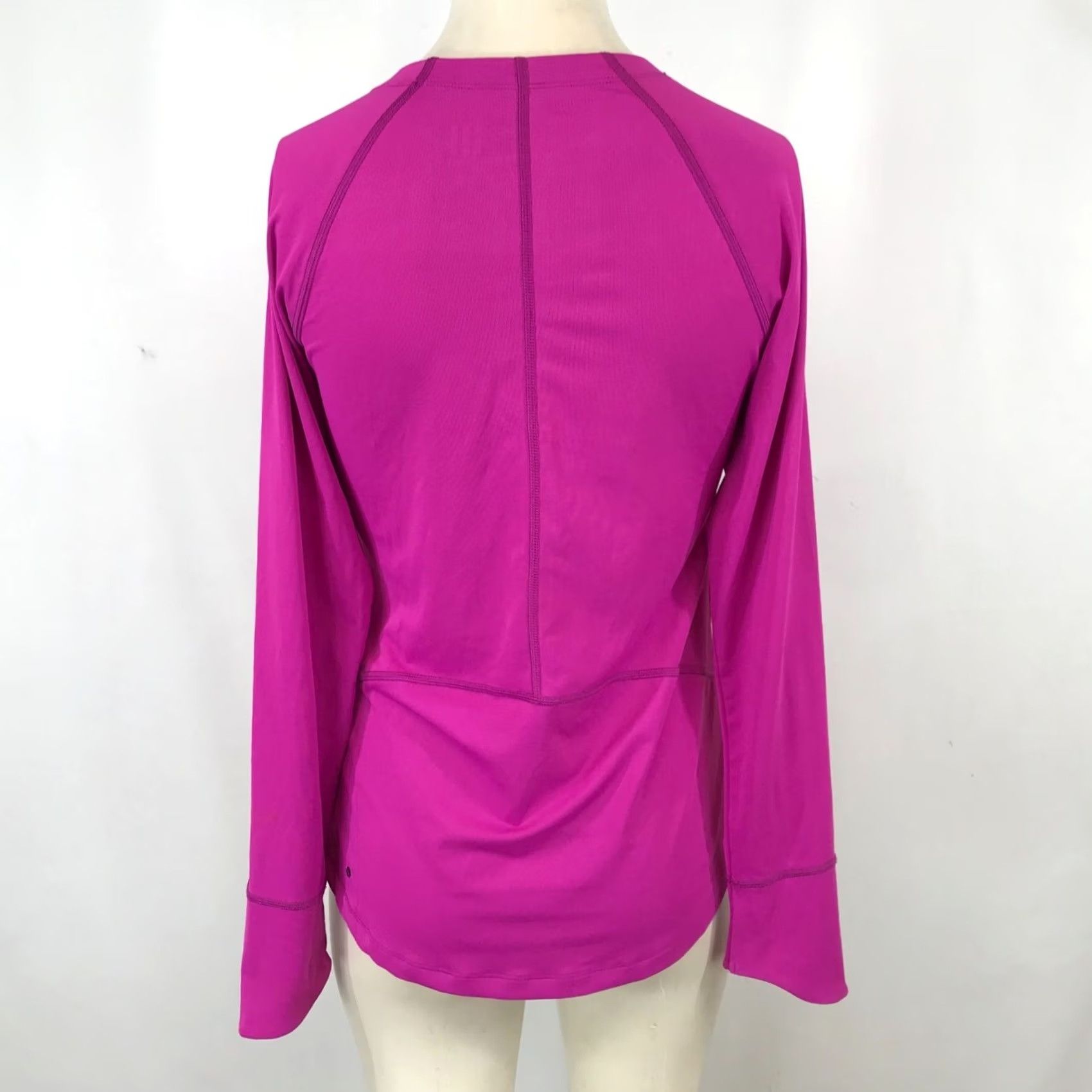 Vintage TITLE NINE WOMEN'S XS PURPLE PINK LONG SLEEVE 1/2 ZIP ACTIVEWEAR SHIRT Size XS / US 0-2 / IT 36-38 - 5 Thumbnail