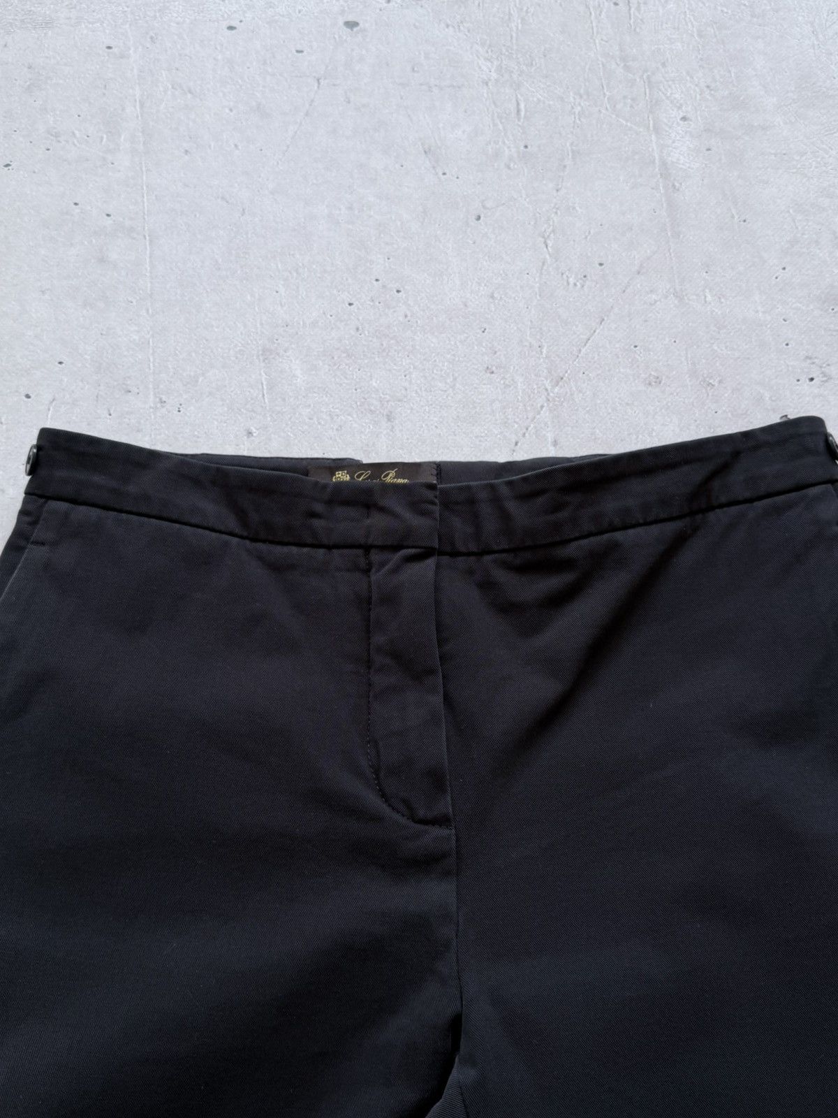 Loro Piana Loro Piana Black Chino Pants Size 44 Size 30" / US 8 / IT 44 - 2 Thumbnail