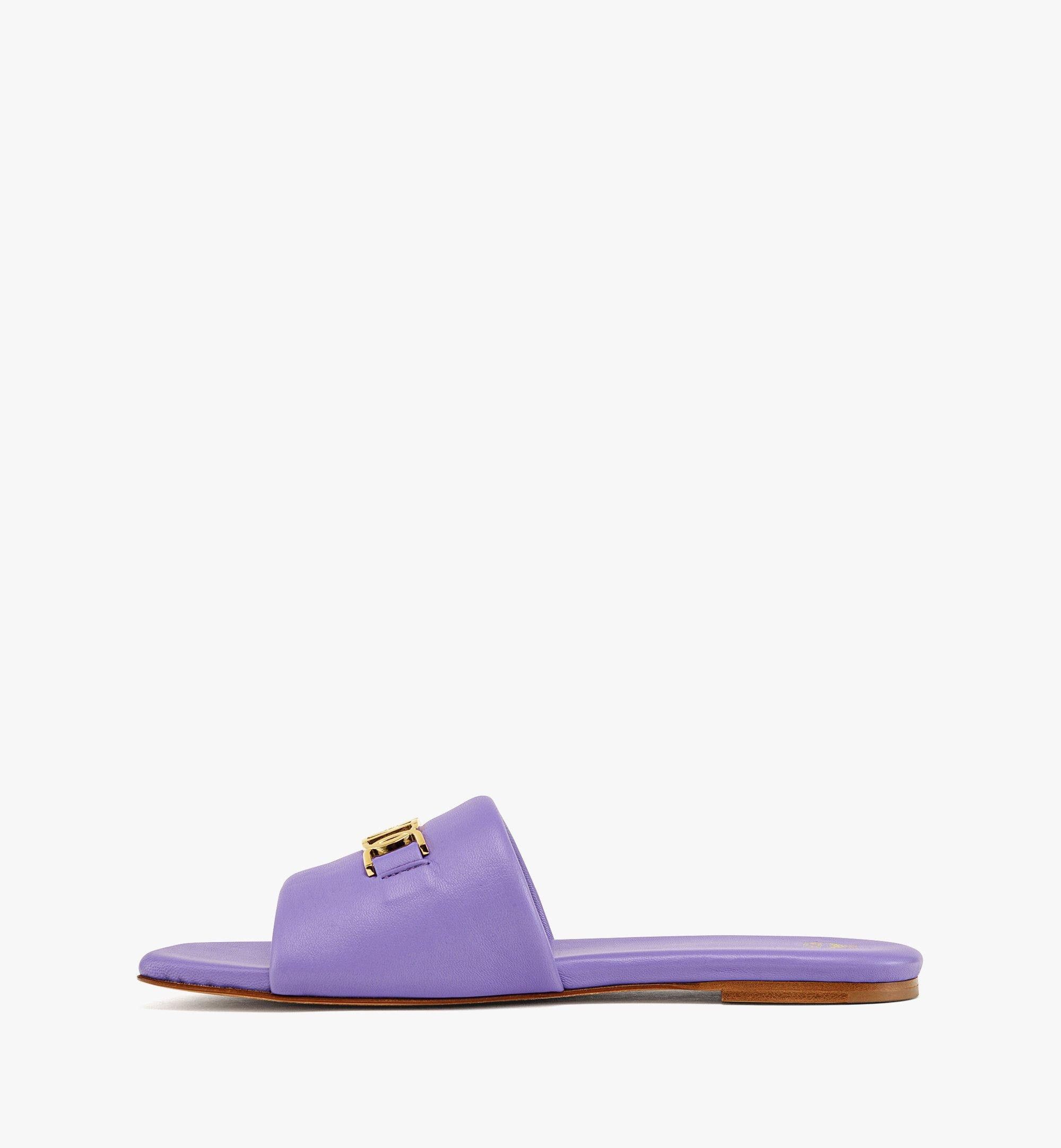 MCM o1mt1gz0125 Slides in Purple Size US 5 / IT 35 - 2 Thumbnail