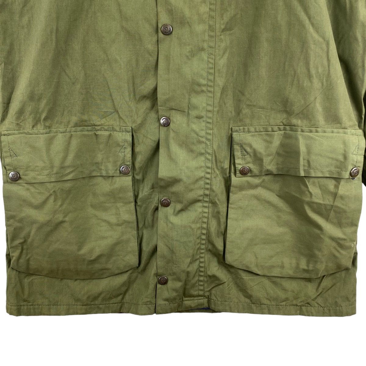 Berghaus Vintage 80s BERGHAUS HOUSE Of HARDY GoreTex Green Army Parka Size US XL / EU 56 / 4 - 3 Thumbnail