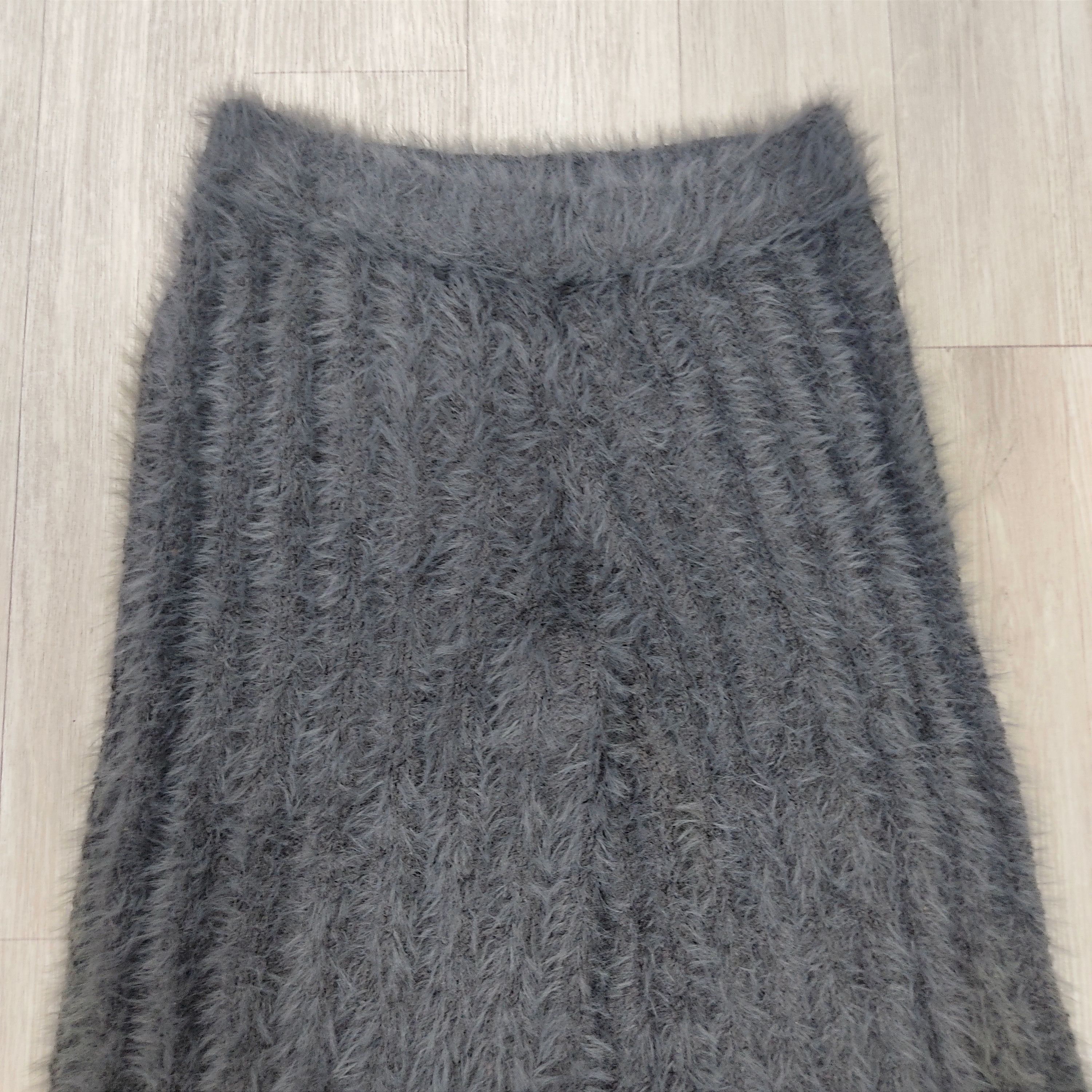 Beauty Beast GELATO PIQUE Fluffy Mohair Fur Flare Pants Size 28" / US 6 / IT 42 - 5 Thumbnail