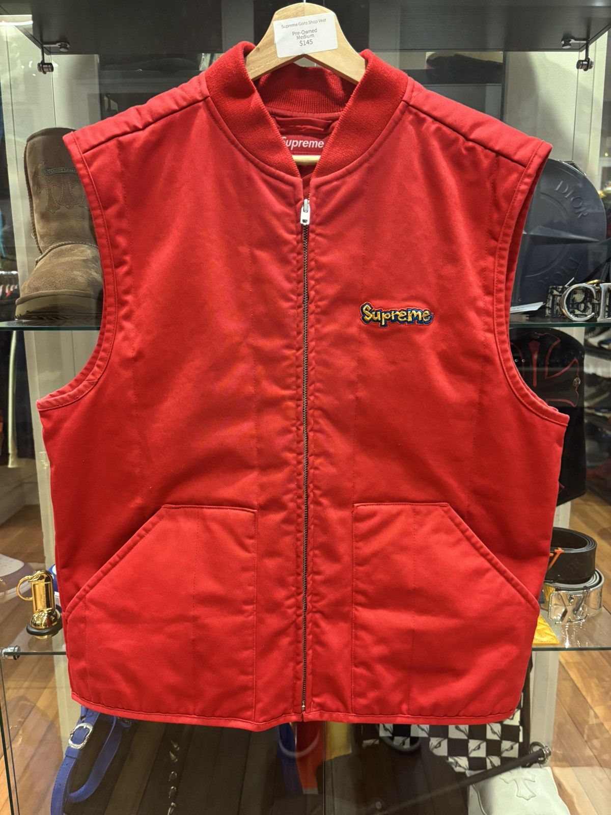 トップス supreme gonz vest Supreme Gonz Shop Vest (FW18) - $148