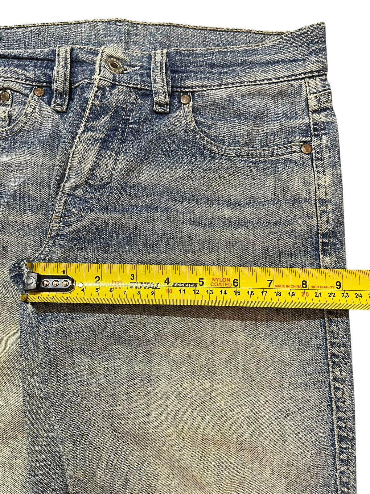 Diesel Vintage Diesel Industry Mud Wash Faded Style Wide Leg Jeans Size US 28 / EU 44 - 15 Thumbnail