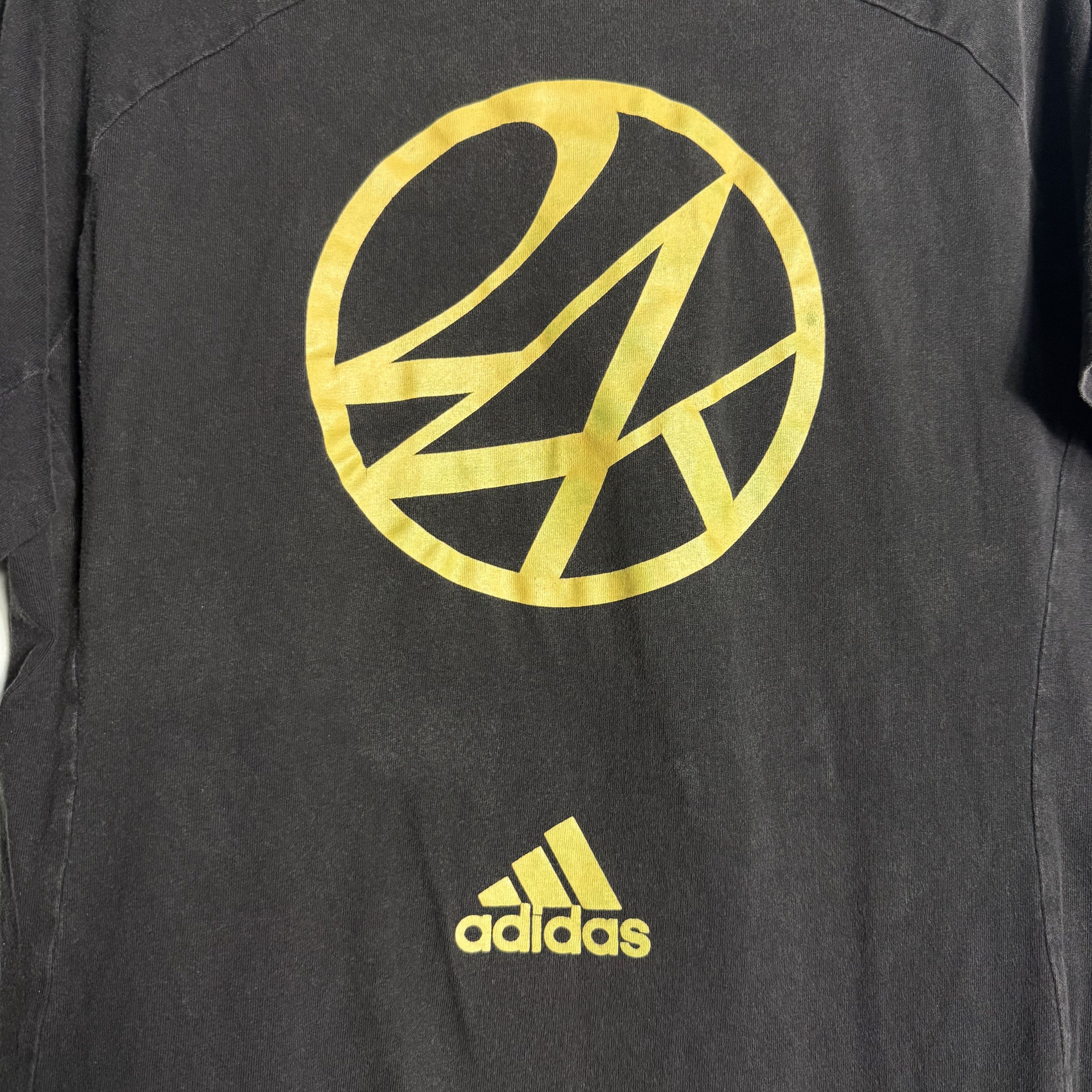 Adidas 🔥RARE🔥Adidas x 24Karats Big Logo Cliamalite T-shirt Size US XL / EU 56 / 4 - 3 Thumbnail