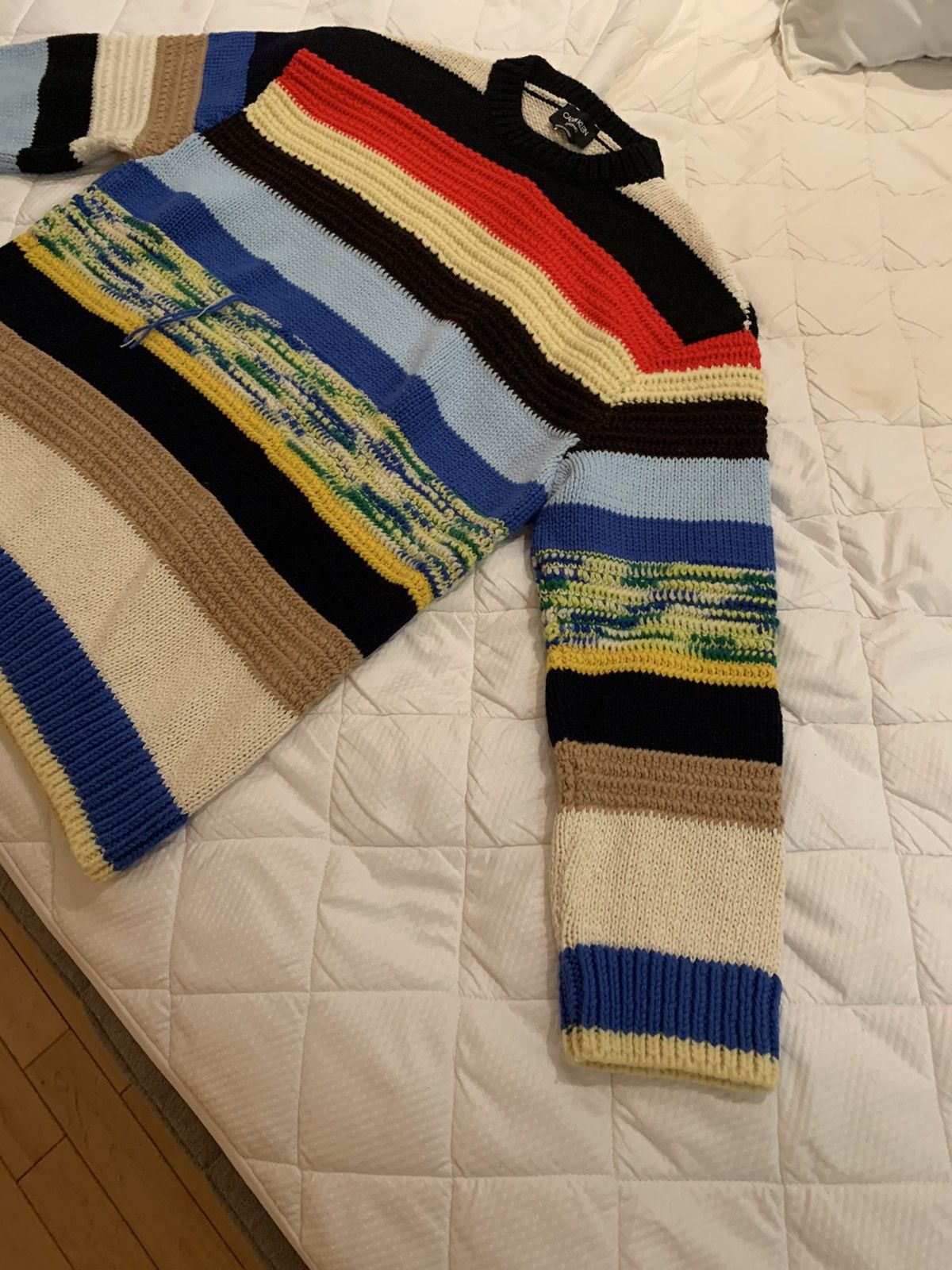Calvin Klein 205W39NYC CK205W39NYC multi stripe knit Size US S / EU 44-46 / 1 - 5 Thumbnail